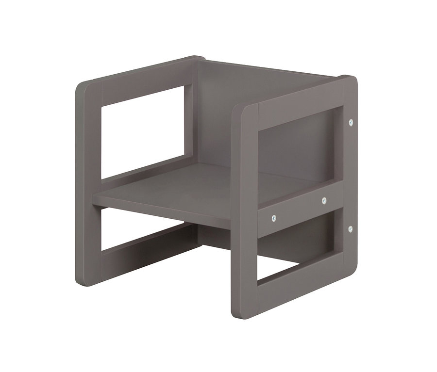 Anthrazitfarbene roba 3-in-1 Kindersitzgruppe.