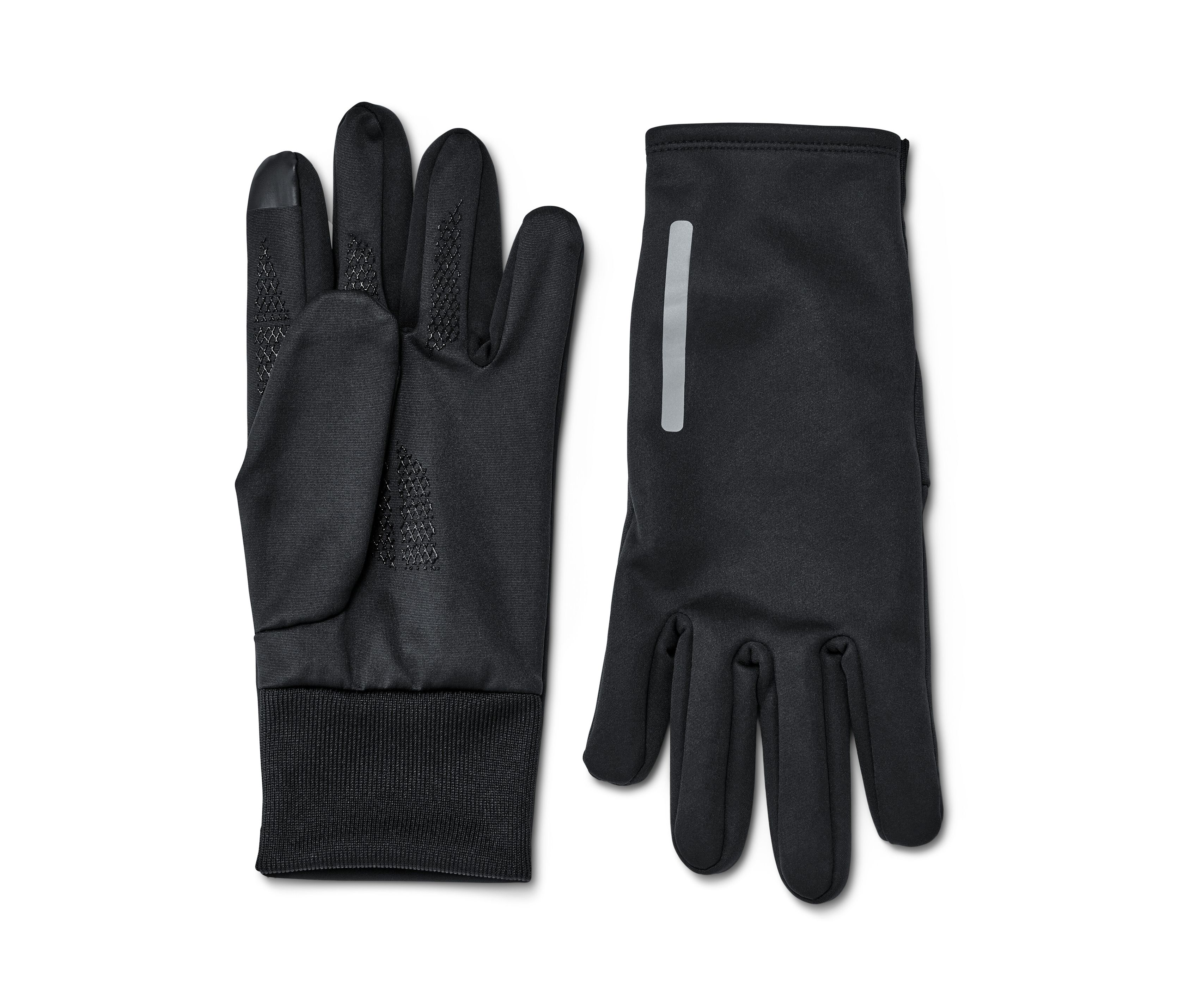 Tchibo - Windprotection-Thermohandschuhe - Herren - Gr. 9,5 - schwarz