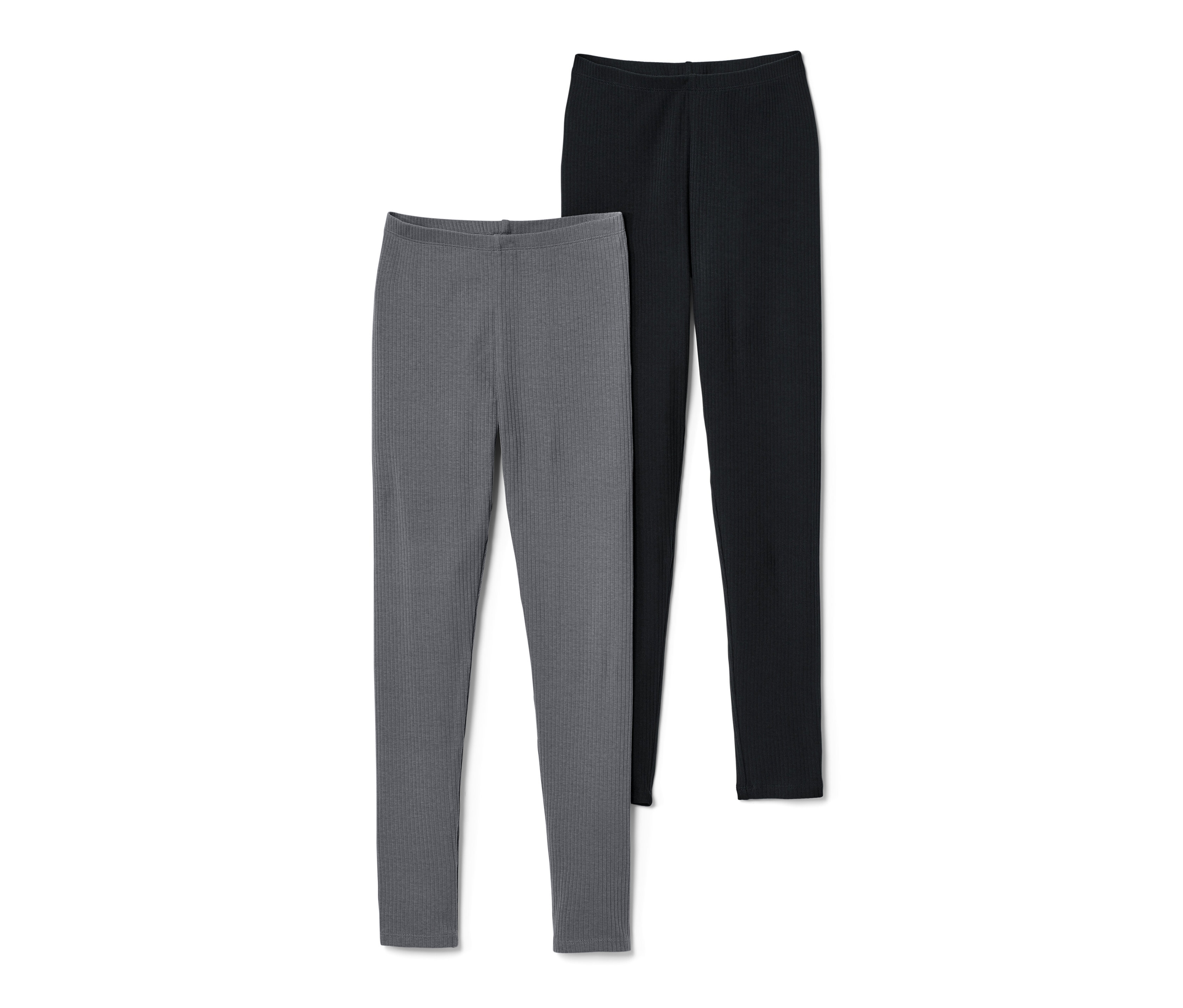 Tchibo - 2 Kinder-Leggings - Herren - Gr. 170/176 - schwarz