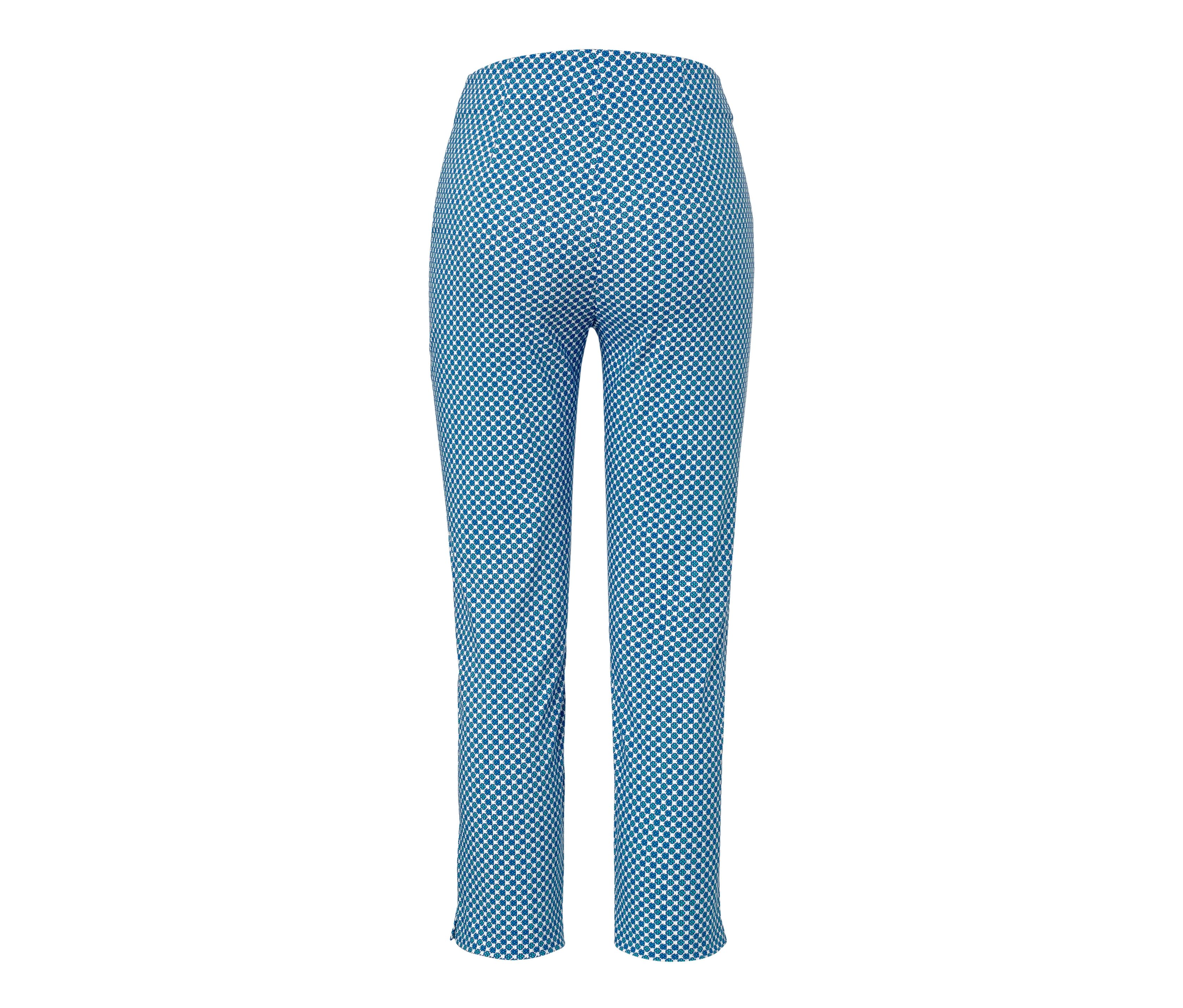 Thumbnail - Tchibo - 7/8-Stretchhose - Damen - Gr. 36 - weiß/print