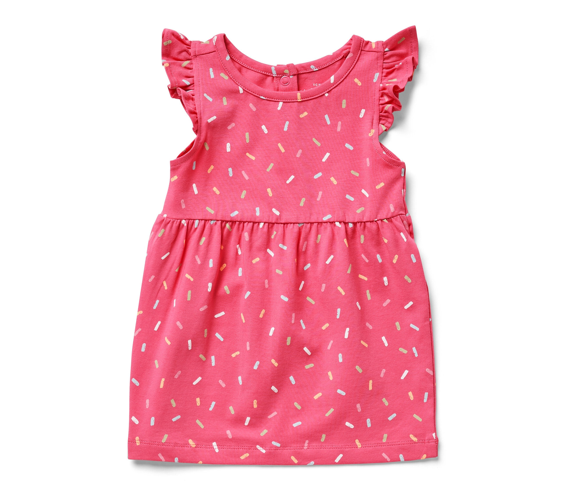 Tchibo - Kinder-Jerseykleid - Gr. 110/116 - pink