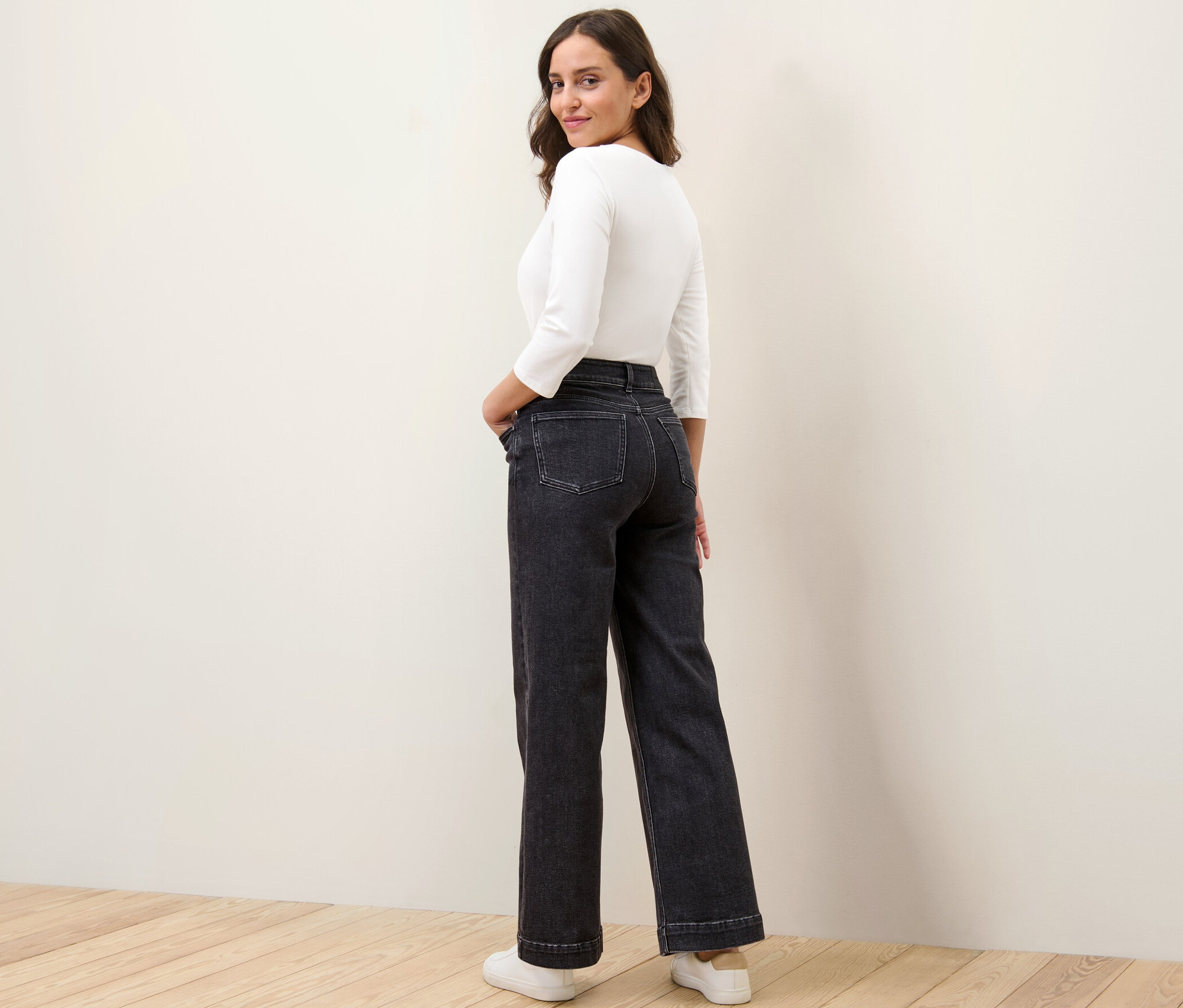 Thumbnail - Tchibo - Wide Jeans – Fit »Viki« - Damen - Gr. 40 - blau