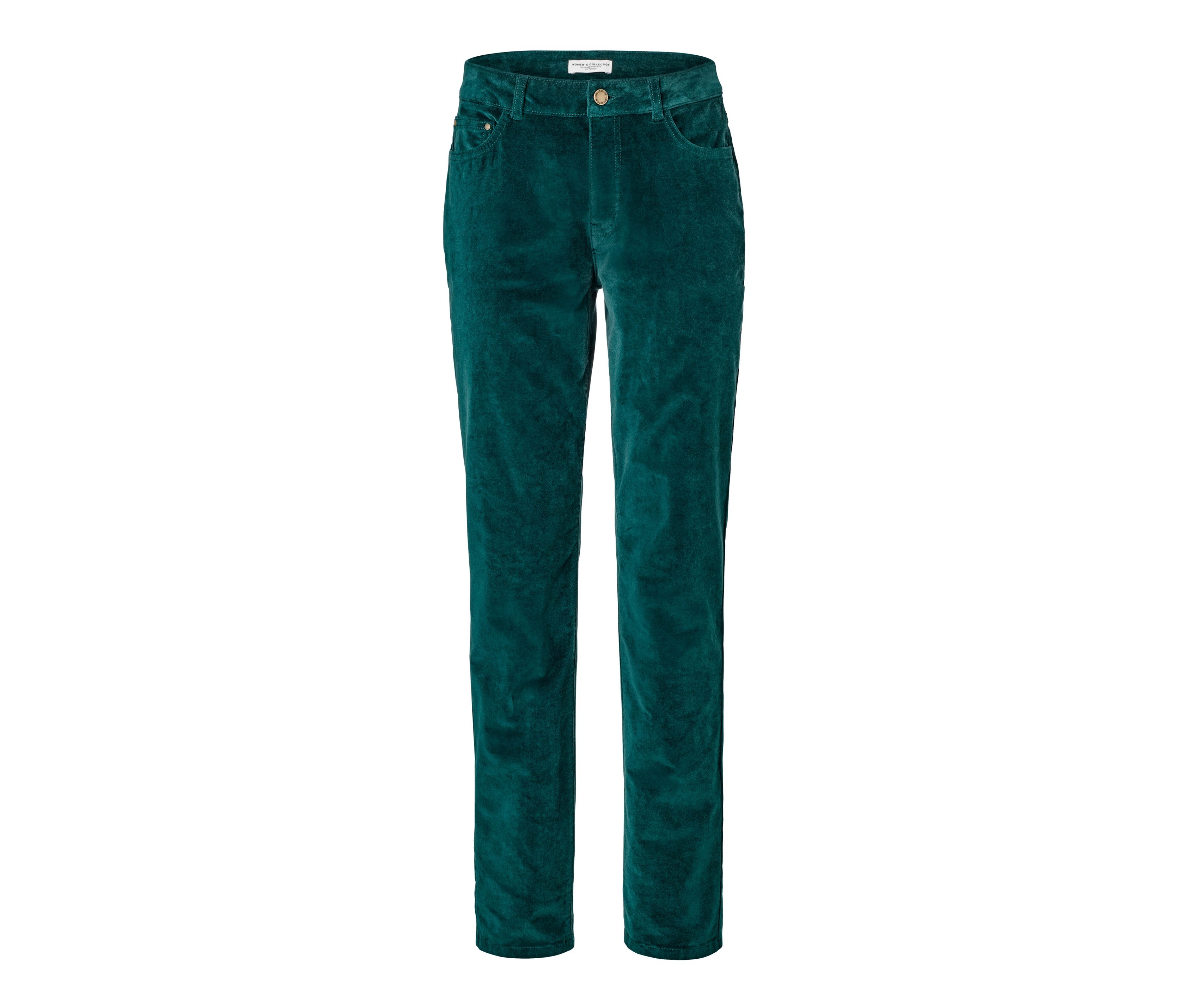 Tchibo - Samthose - Damen - Gr. 42 - petrol
