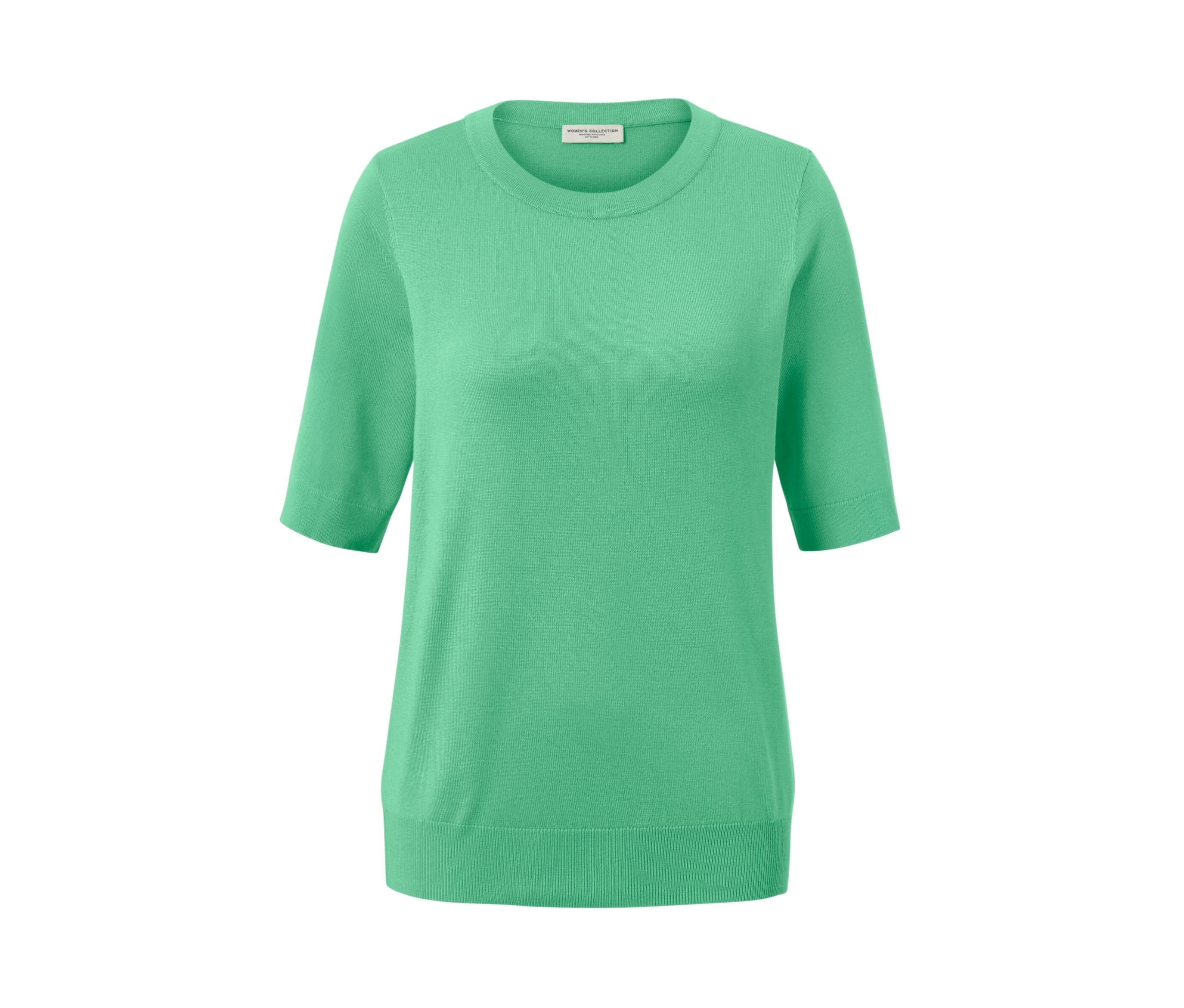 Tchibo - Feinstrickpullover - Damen - Gr. S - grün