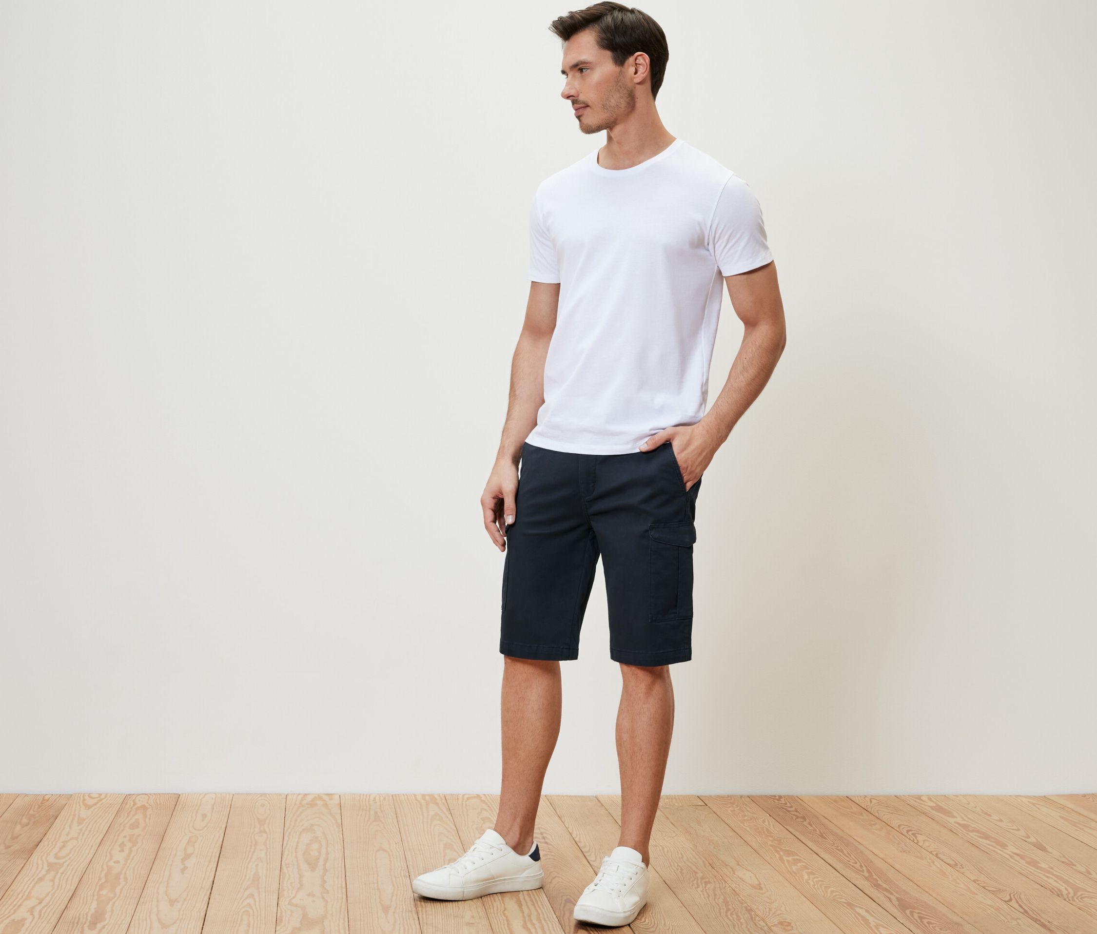 Thumbnail - Tchibo - Cargo-Shorts - Herren - Gr. 38 - dunkelblau