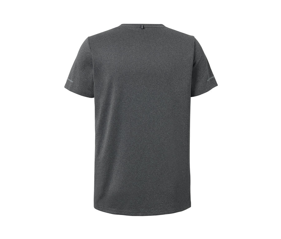 Anthrazit meliertes Funktionsshirt.