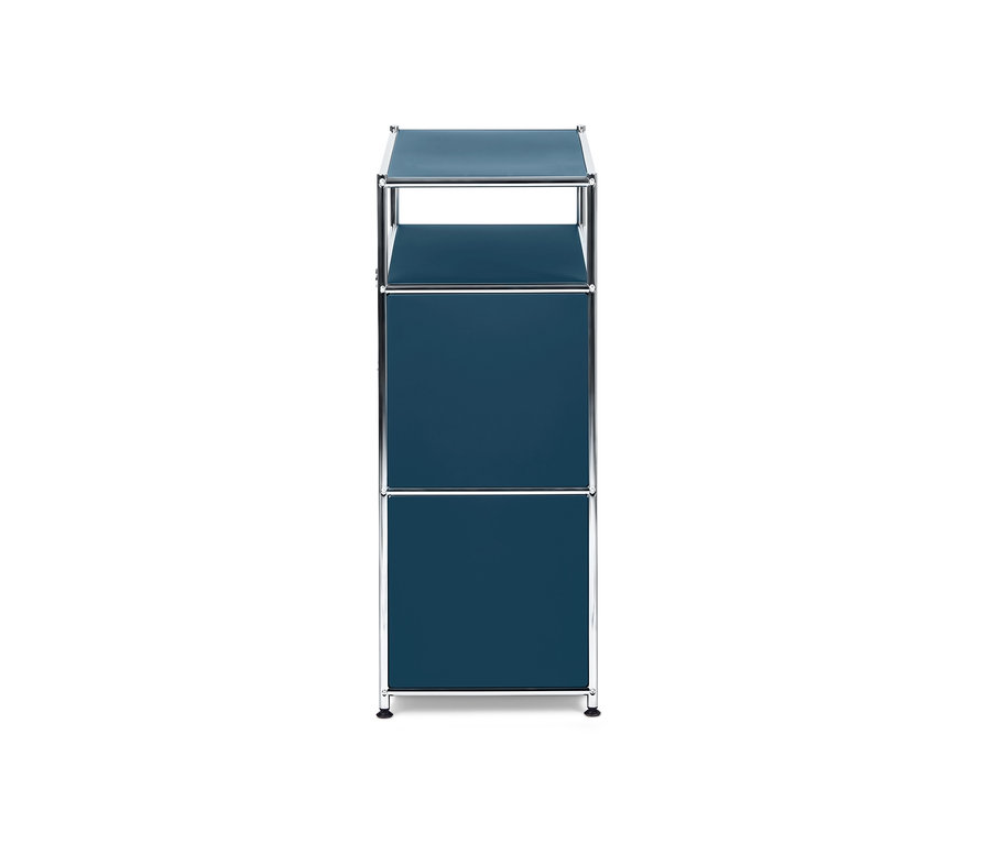 Blaue Kommode »CN3« mit 2 Schubladen.