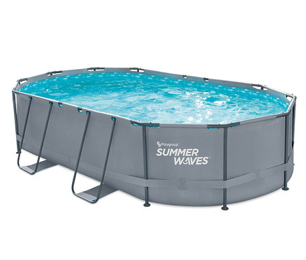 Summer Waves Active-Frame-Pool, ca. 488 x 305 x 107 cm.