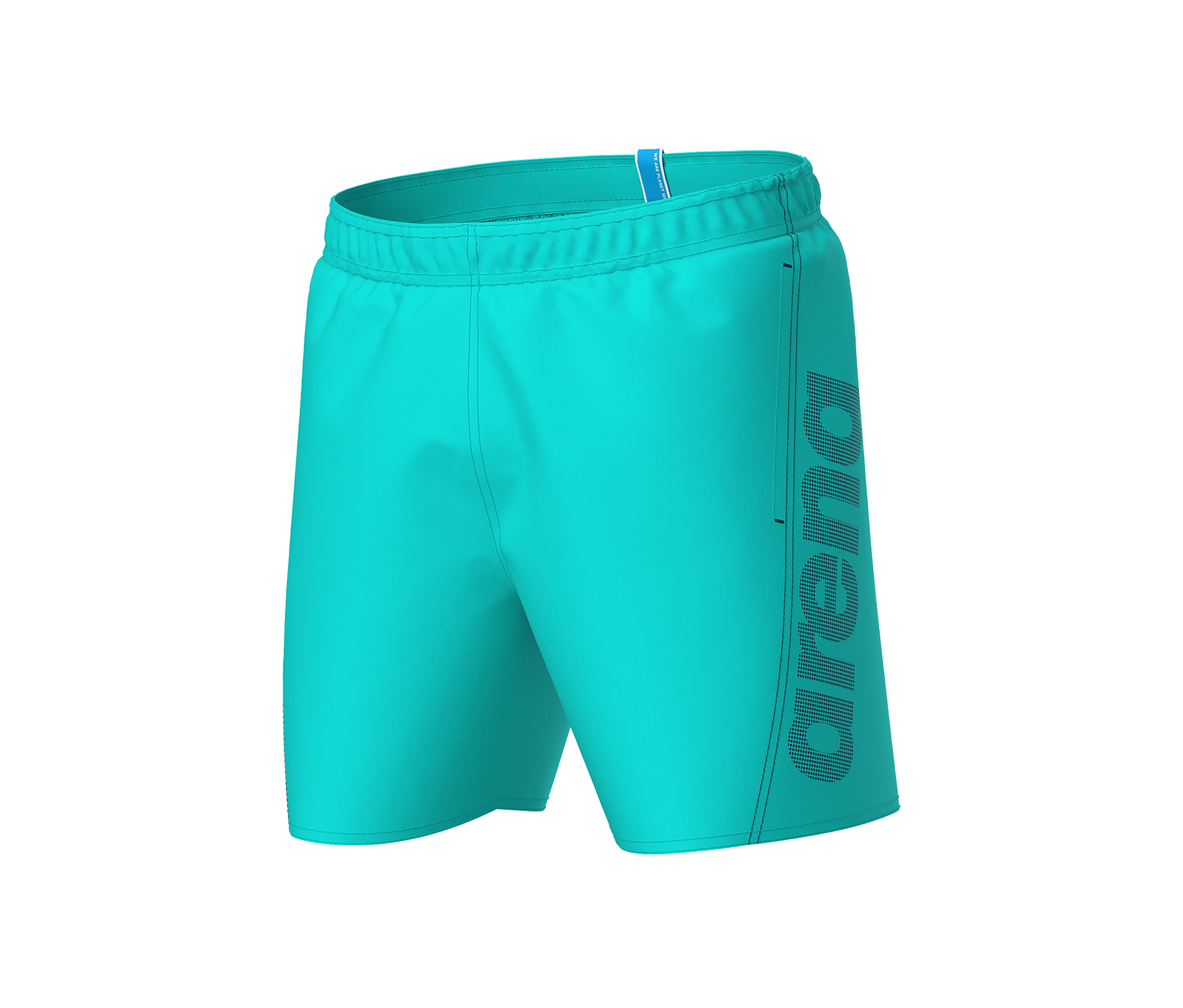 Badeshorts Fundamentals Logo - Herren - Gr. XXL - hellblau - hellblau