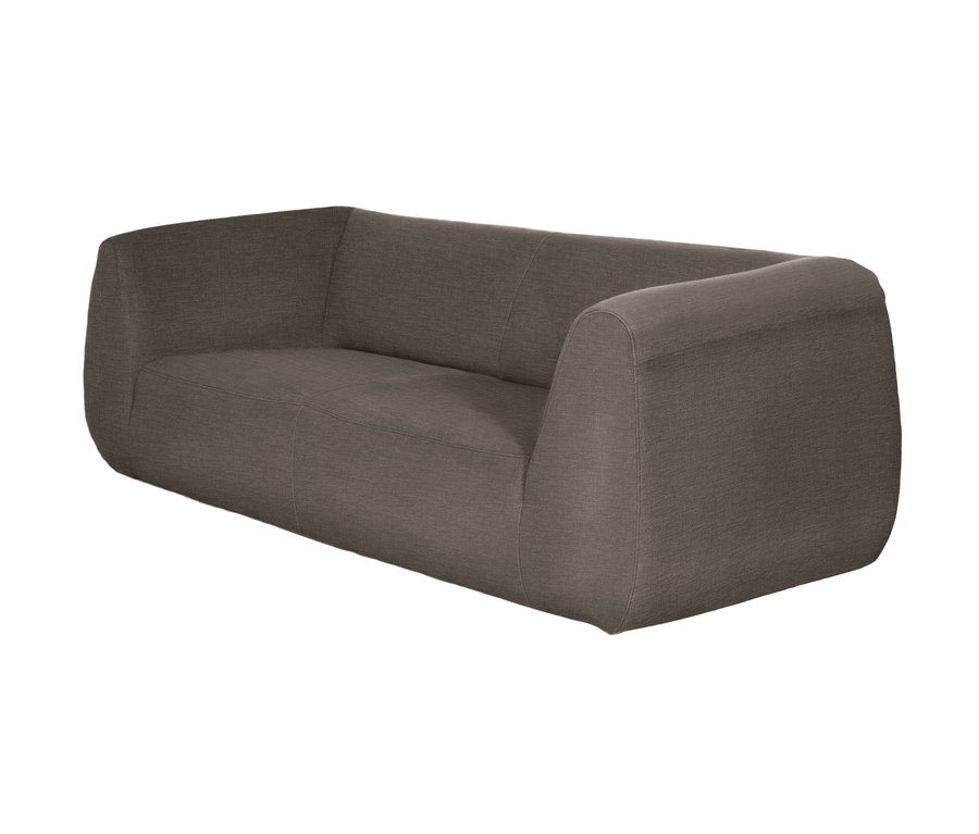 Beigegraues 2,5-Sitzer-Loungesofa »Roundshell« von ADA trendline.