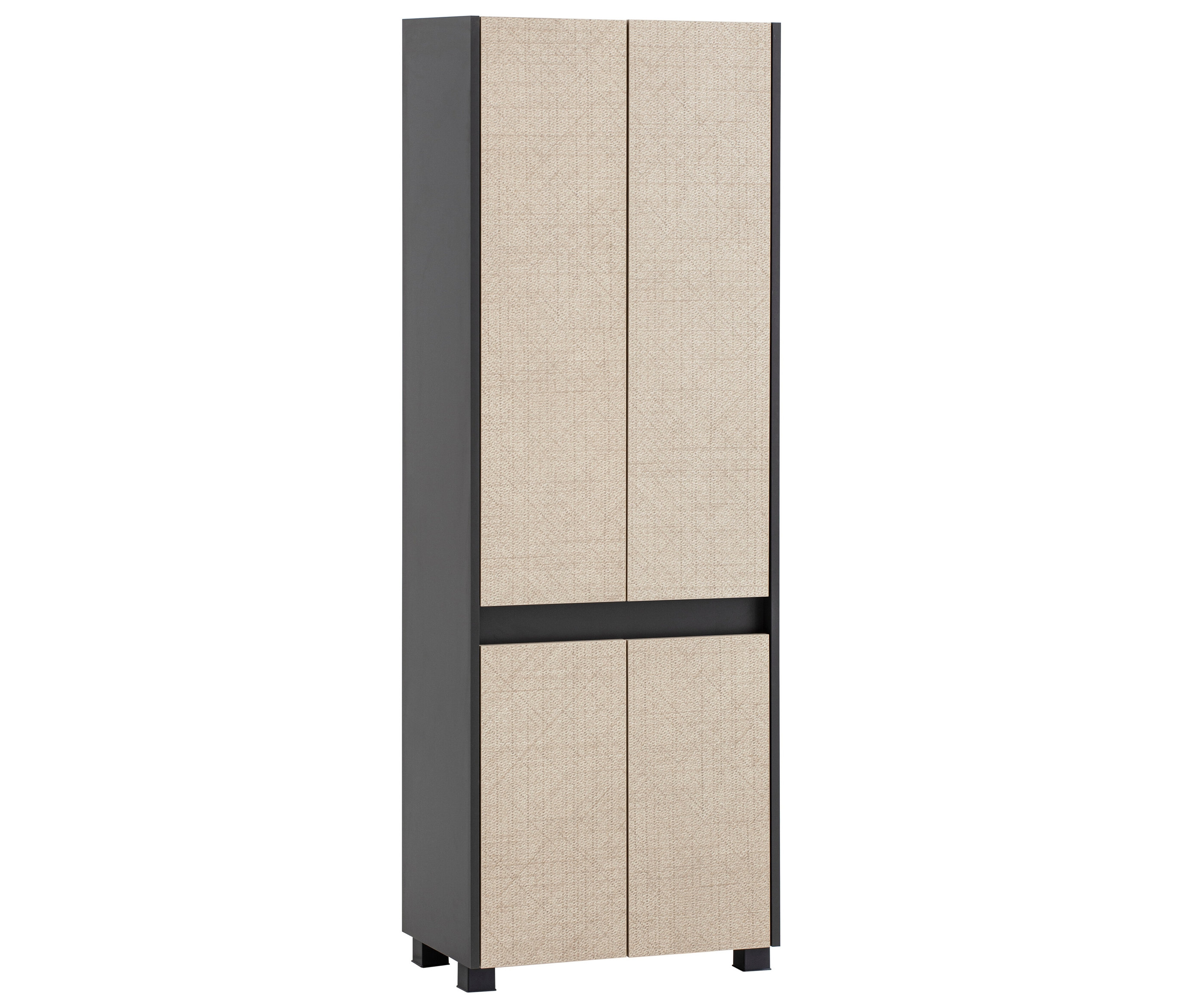 Tchibo - Hochschrank »Sander« - 57x33x164,5cm - anthrazit -