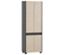 Hochschrank »Sander«, anthrazit/Canasta, 57 x 33 x 164,5 cm.