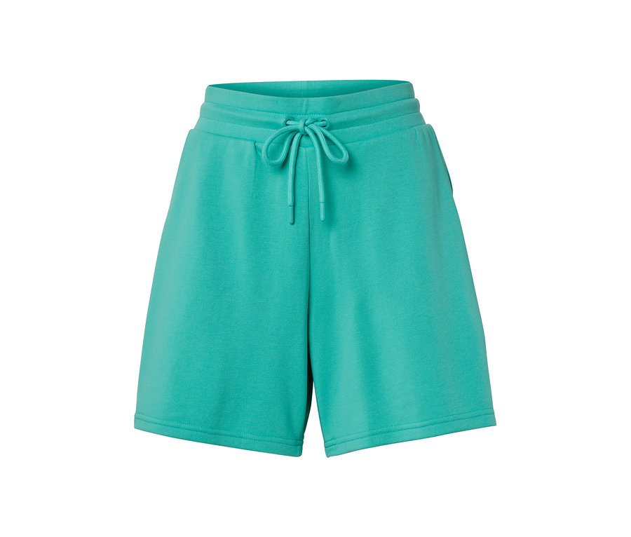 Aqua Sweatshorts mit Kordelzug in der Taille.