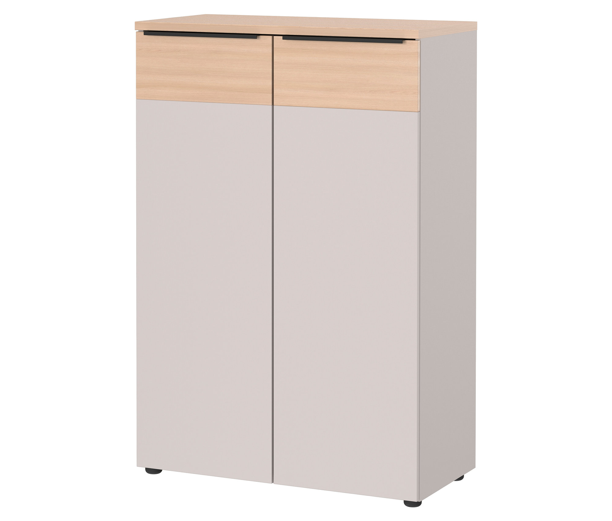 Tchibo - Aktenschrank »Oviedo« - 80x40x120cm - braun - - Holz / Metall / Kunststoff