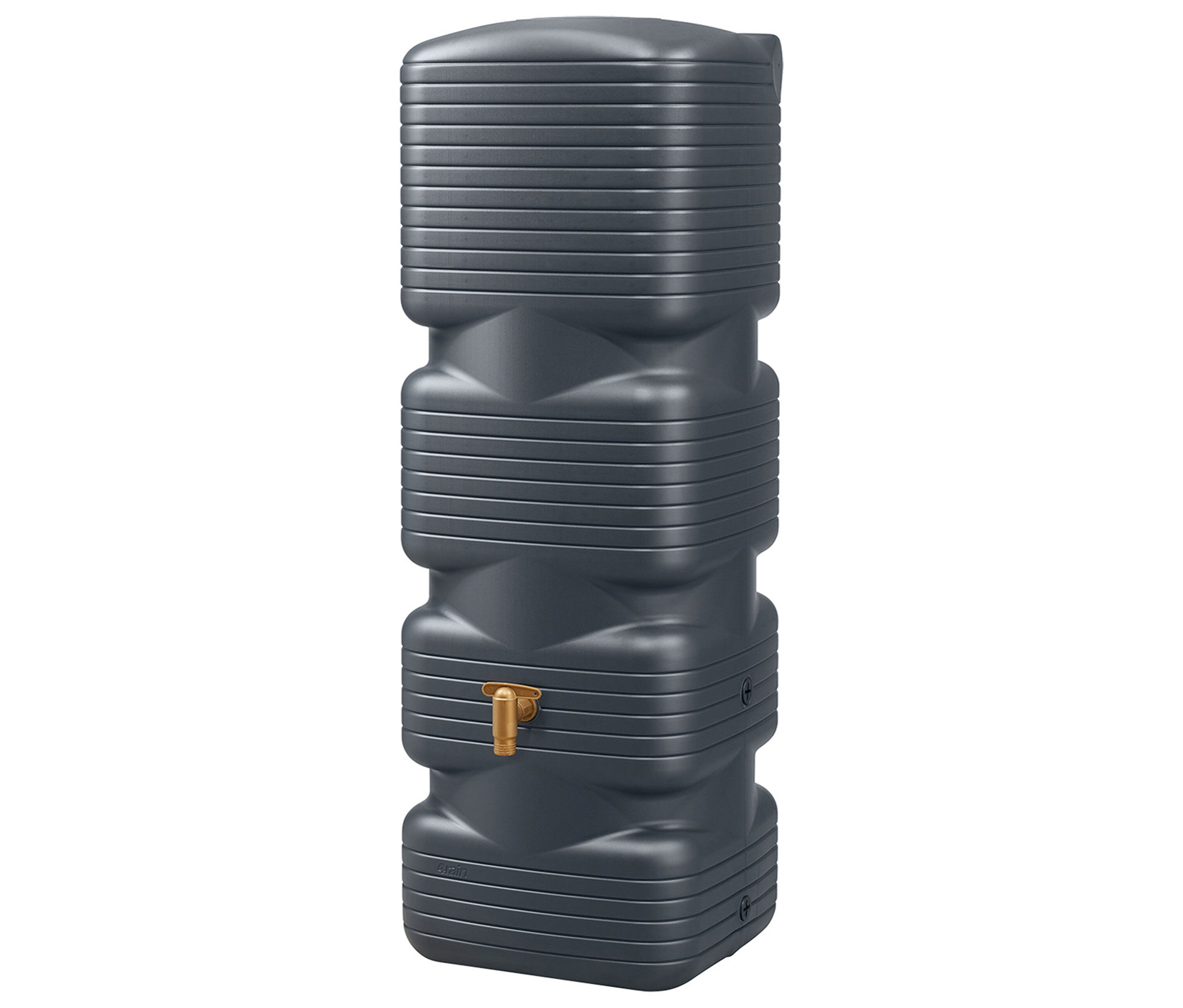 Quadro-Wandtank-Set - grau - grau