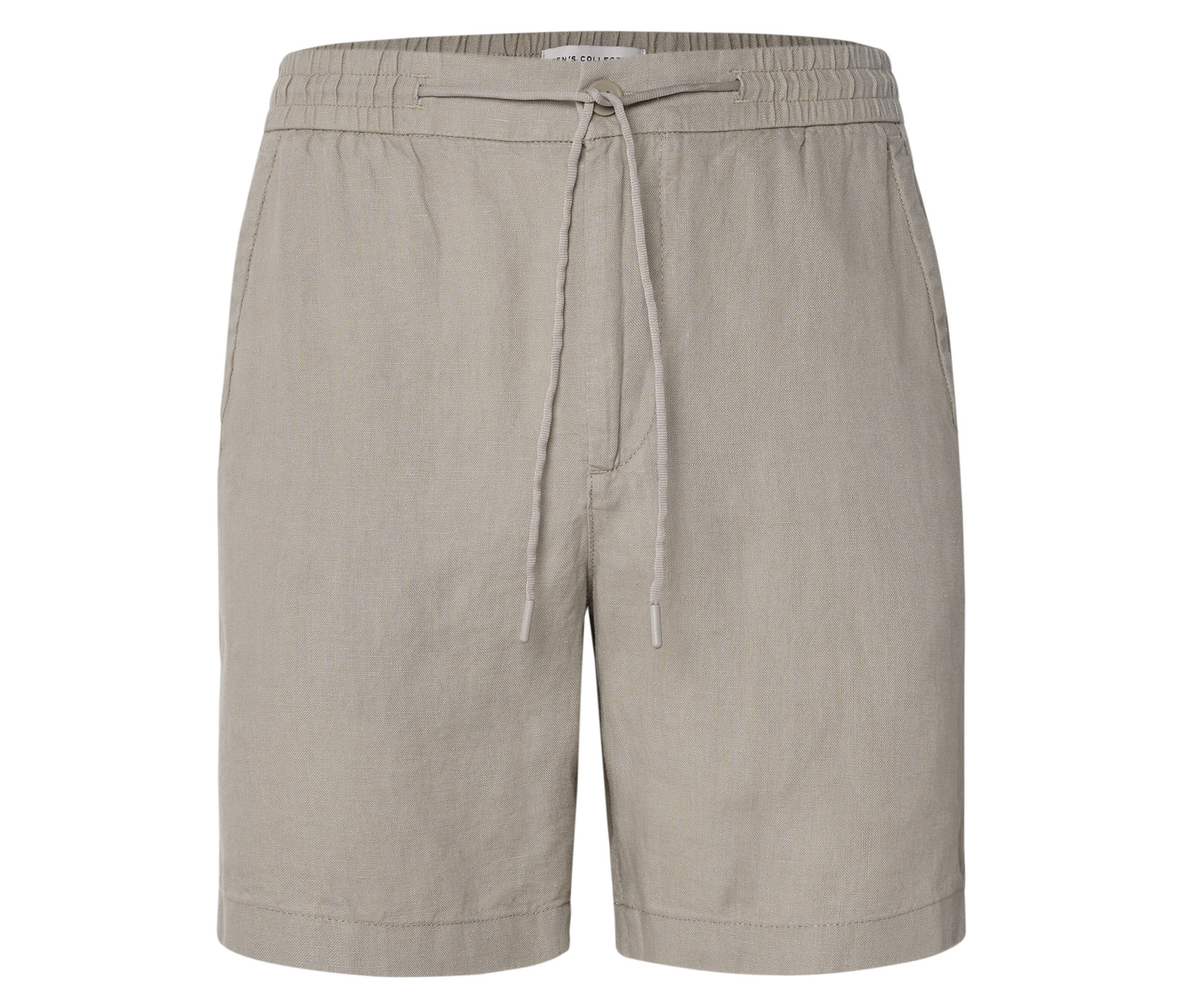 Leinen-Shorts - Herren - Gr. L - beige - beige