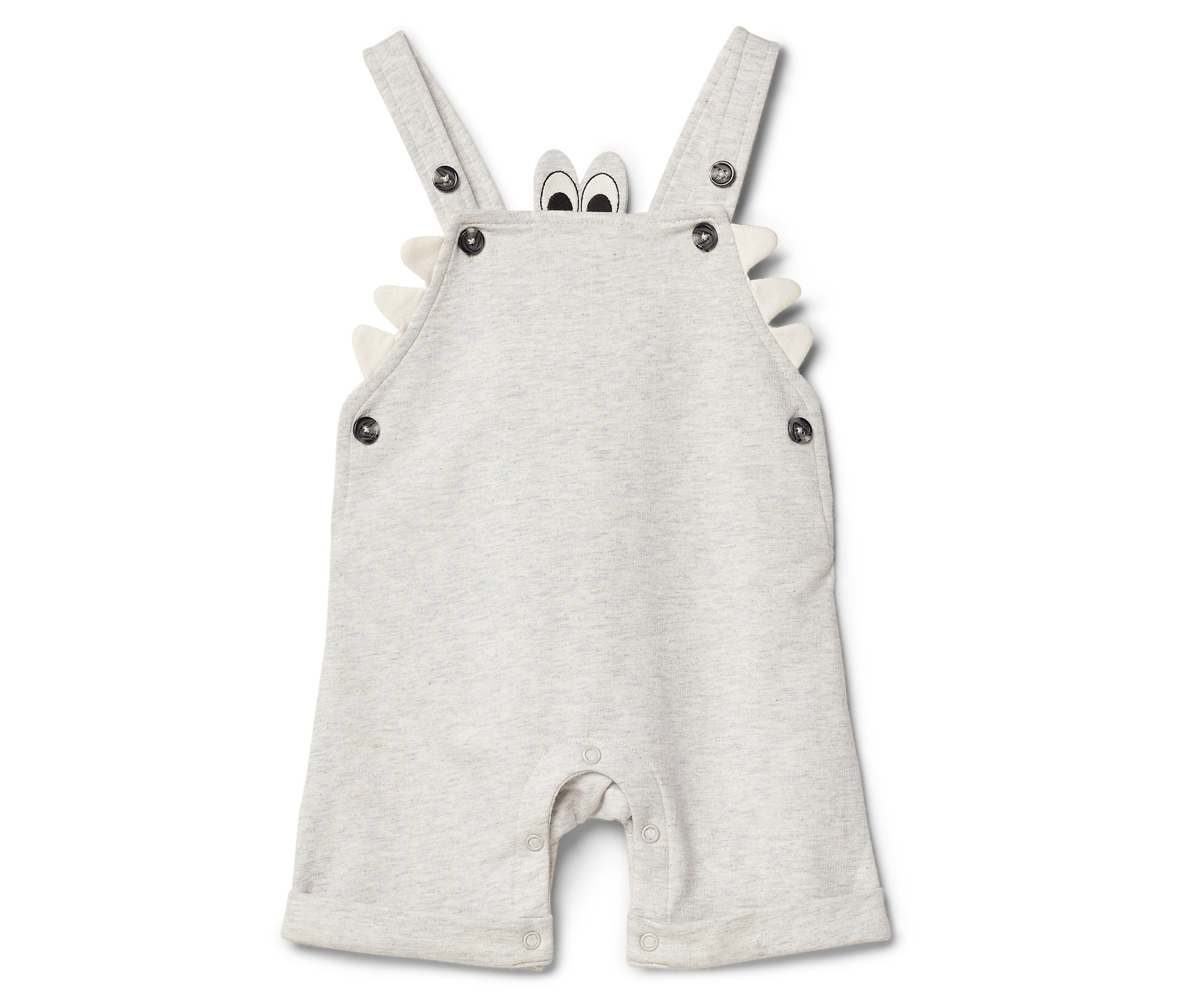 Tchibo - Baby-Latzhose - Gr. 74/80 - grau