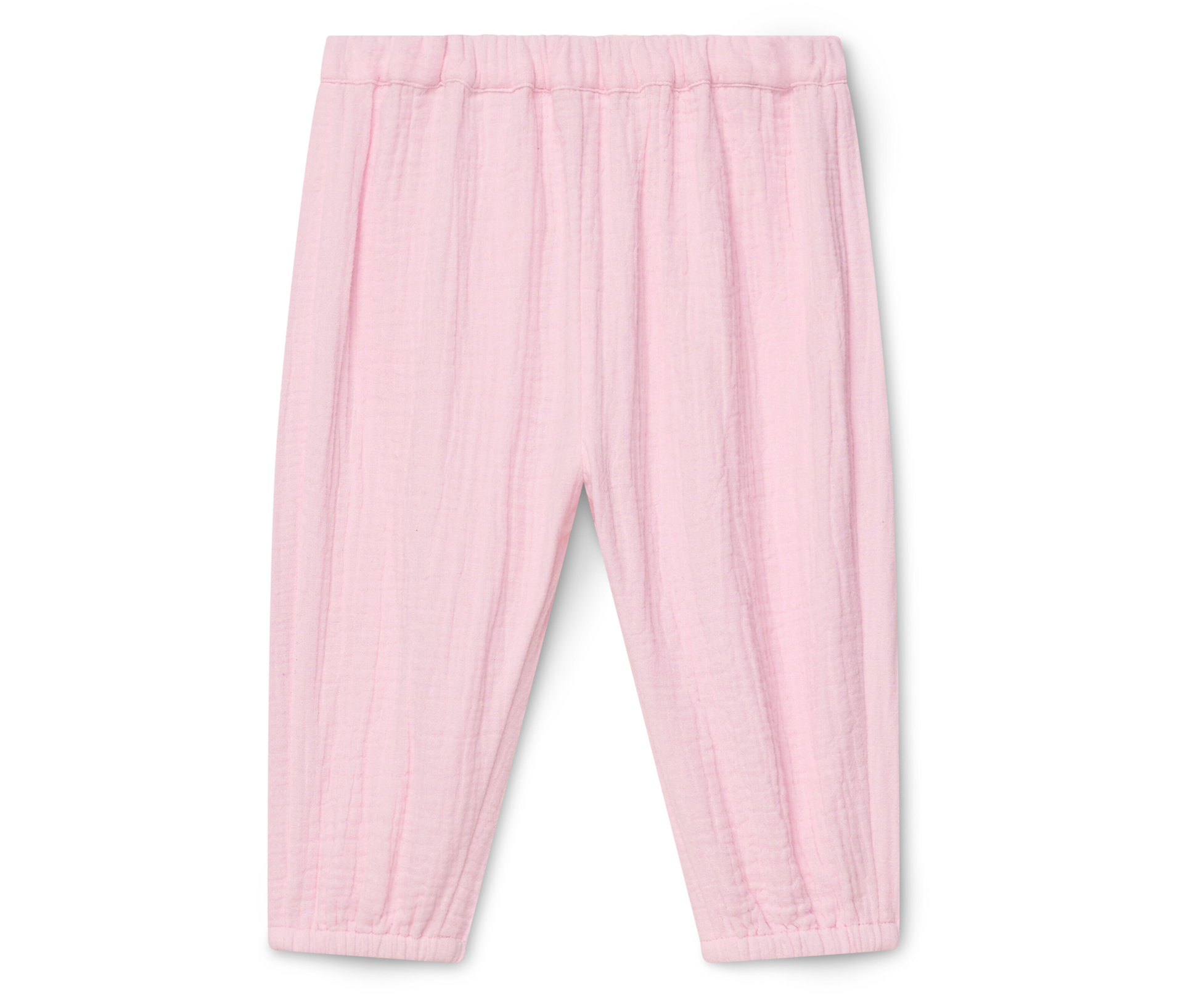 Tchibo - Baby-Musselin-Schlupfhose - Gr. 50/56 - rosa
