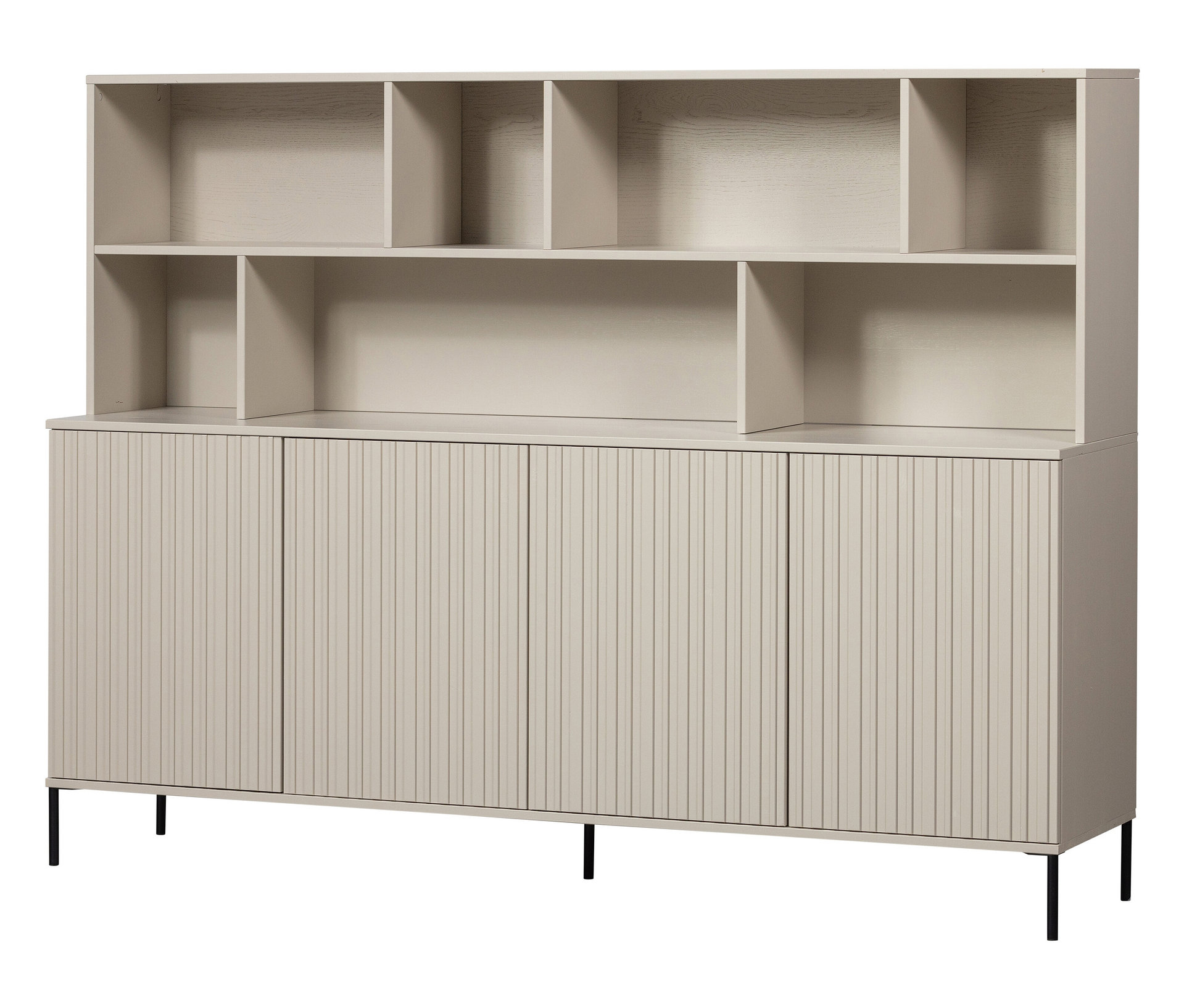 Tchibo - Woood »New Gravure« Wandschrank - 200x44x150cm -
