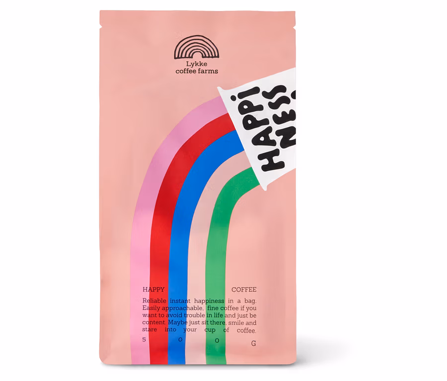 Lykke - HAPPINESS Omni-Roast - 500 g Ganze Bohne