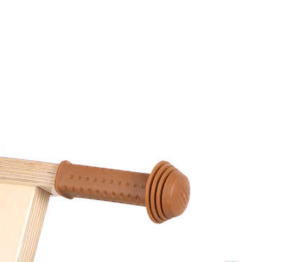 small foot Laufrad und -dreirad-Trike »Maxi« aus Holz mit braunem Korb.