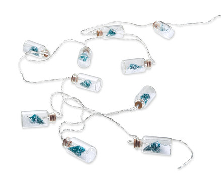 LED-Flaschen-Lichterkette.