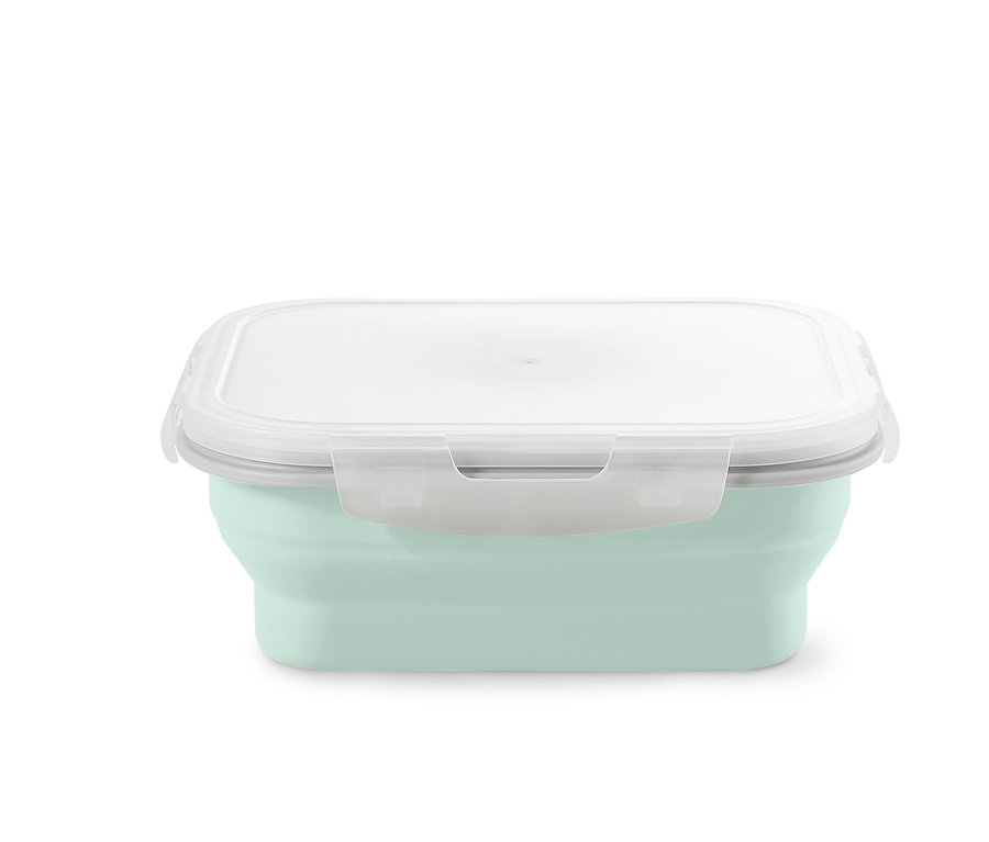 Eine faltbare Frischhaltedose.