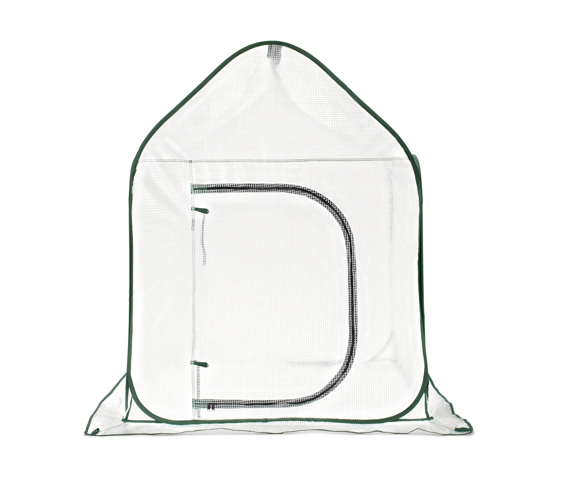 Tchibo - Großes Pop-up-Pflanzenschutz-Zelt - 100x100x160cm - dunkelgrün -