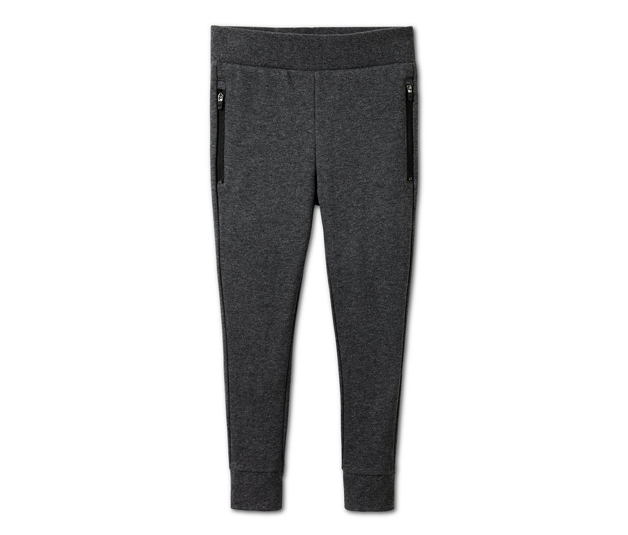 Eine graue Jogginghose.