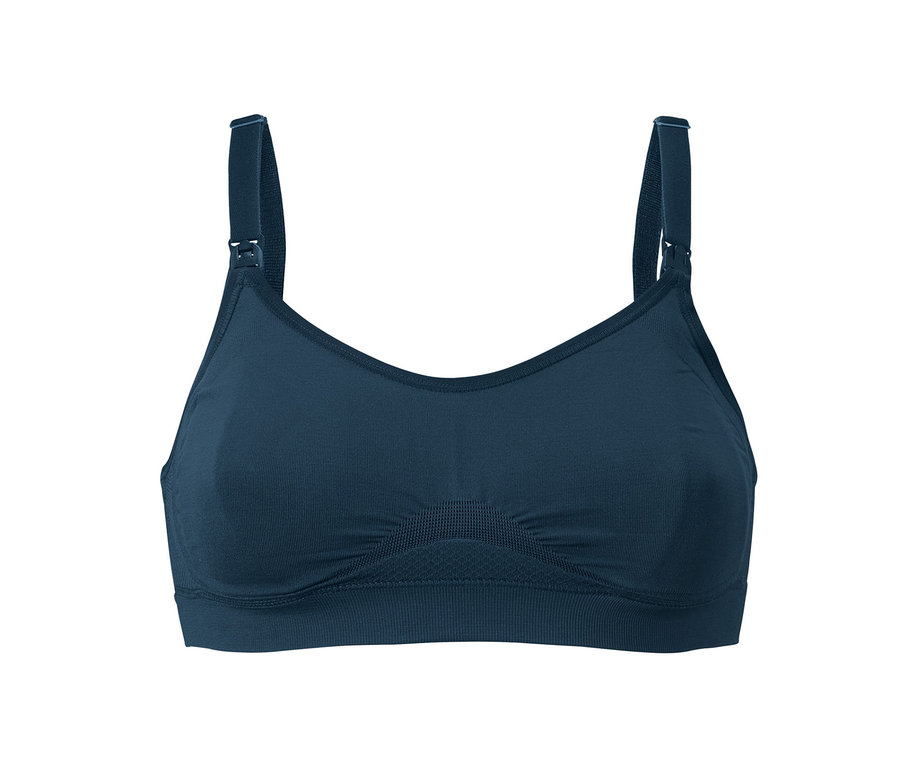Blauer Seamless-Still-BH aus dem 2er-Set.