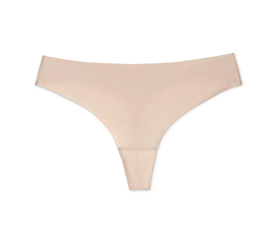 Detailansicht eines hautfarbenen Magic-Cut-Strings aus einem 5er-Pack.