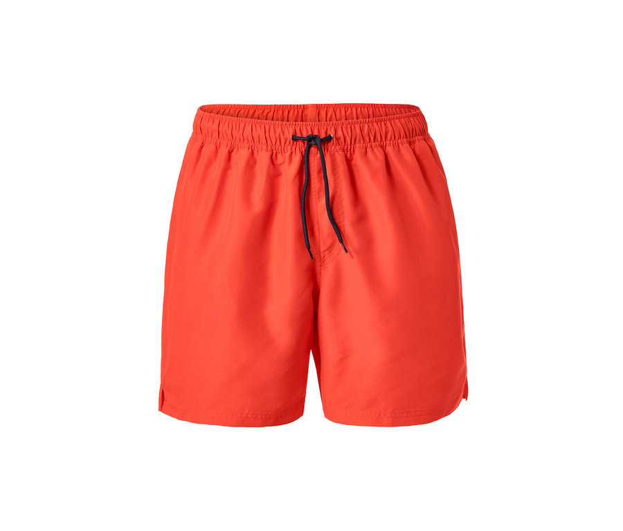 Orange Badeshorts.