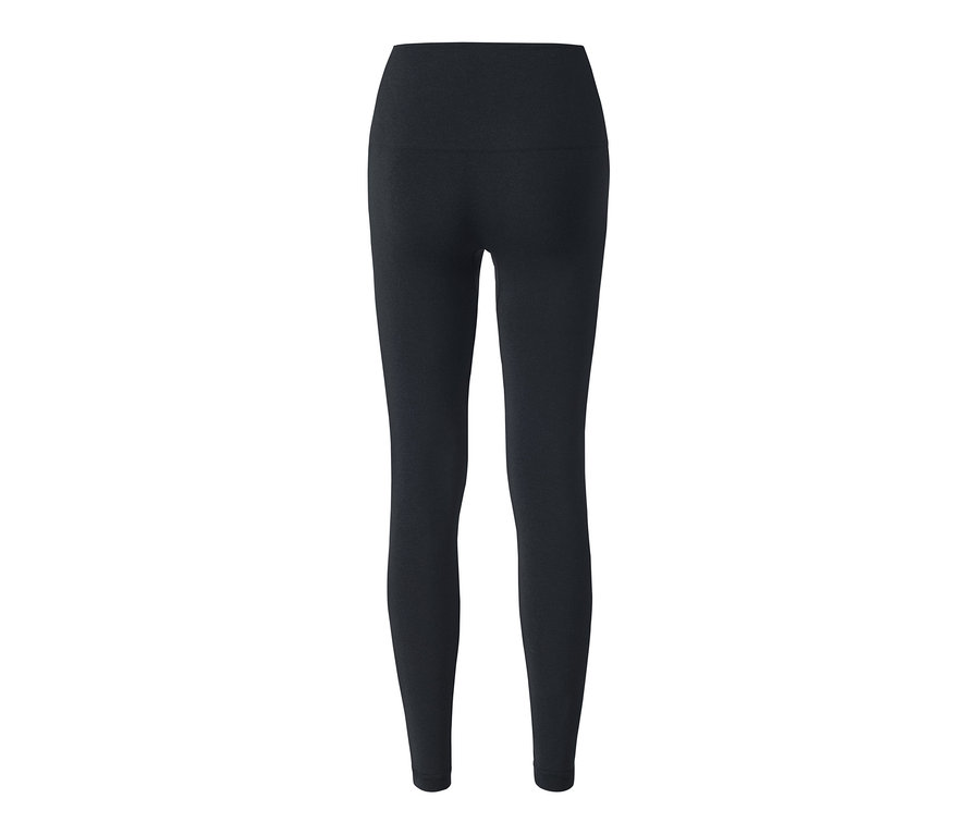 Schwarze Seamless-Thermotight.