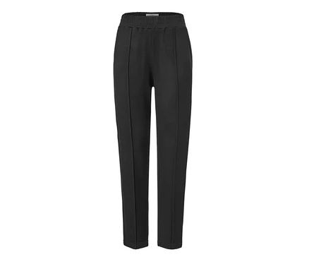 Schwarze Joggpants mit Biese.