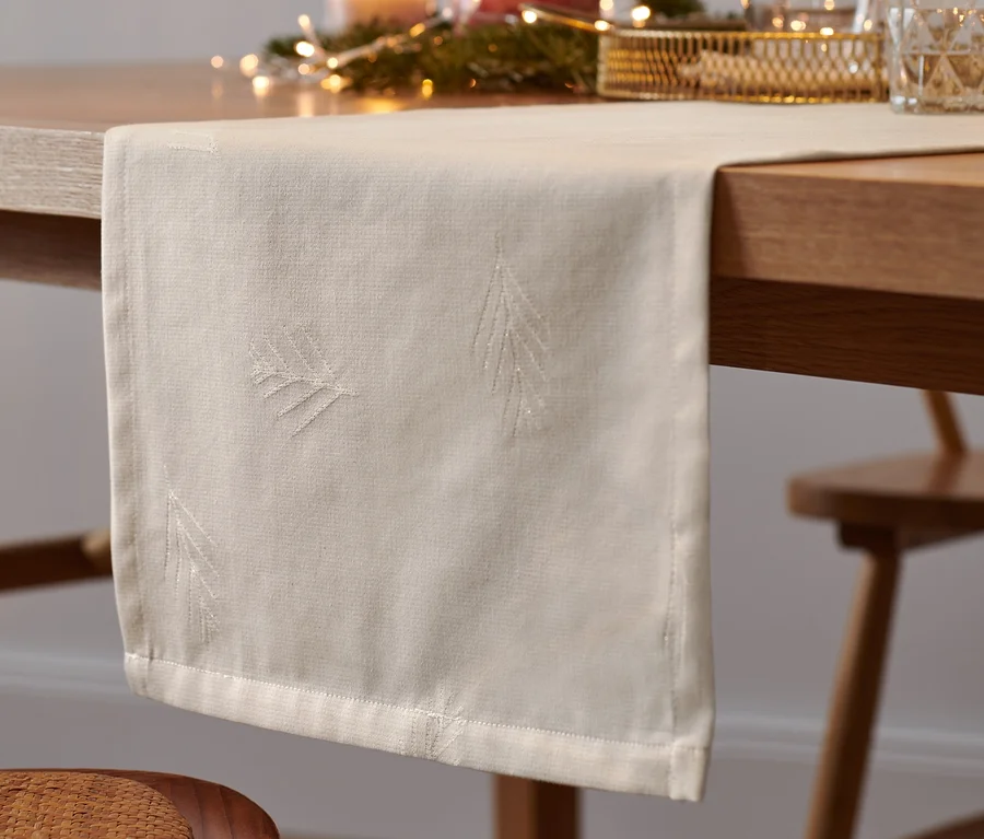 Jacquard-Tischläufer, offwhite bei Tchibo kaufen