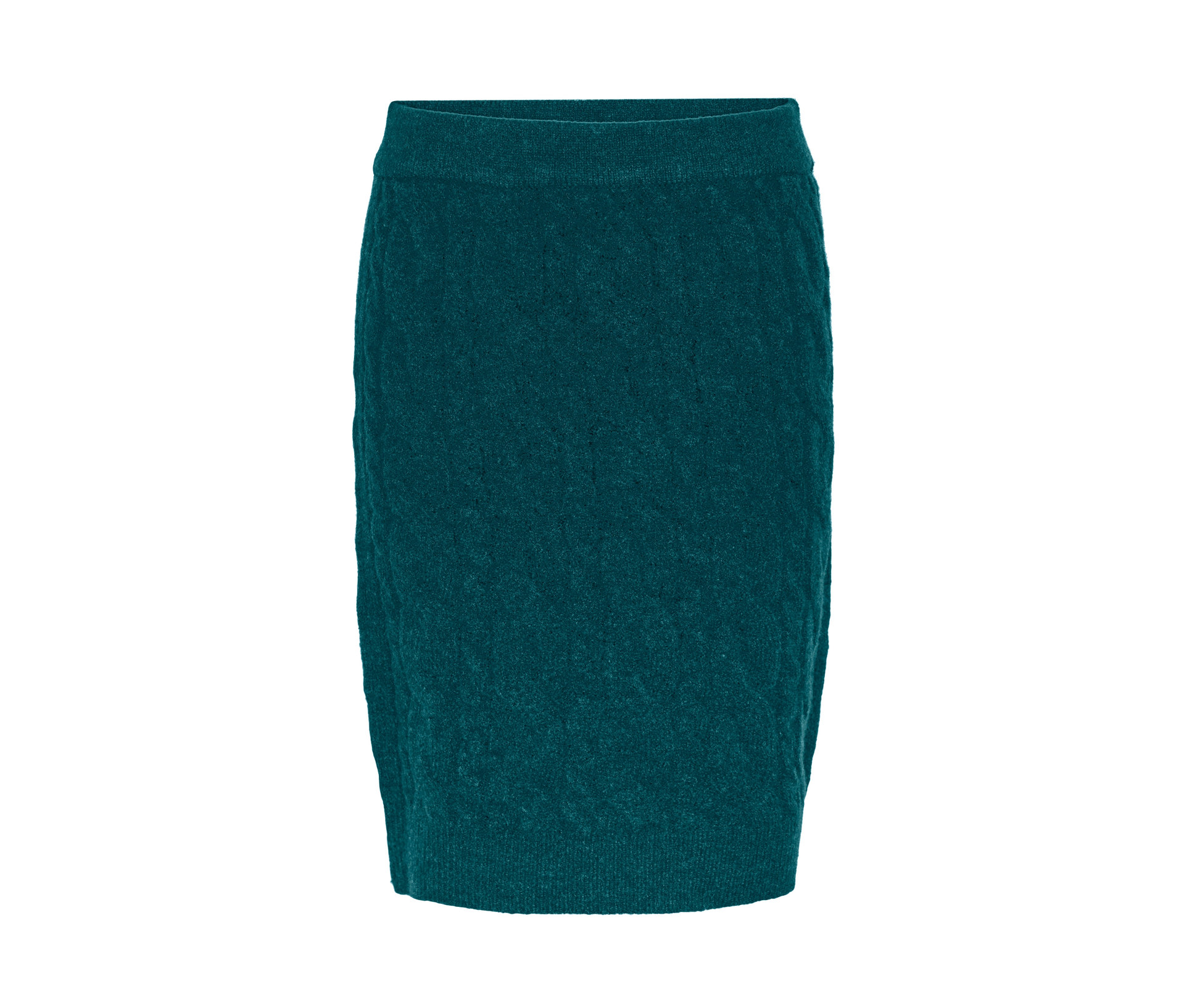Strickrock - Damen - Gr. M - petrol - petrol