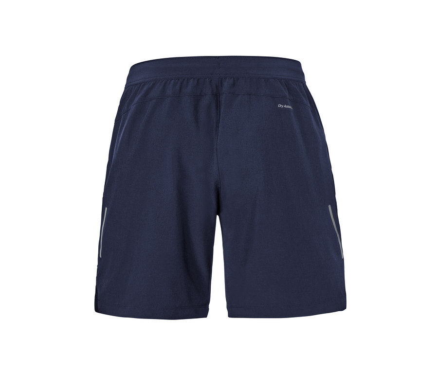 Nahaufnahme der Rückseite von Sportshorts.