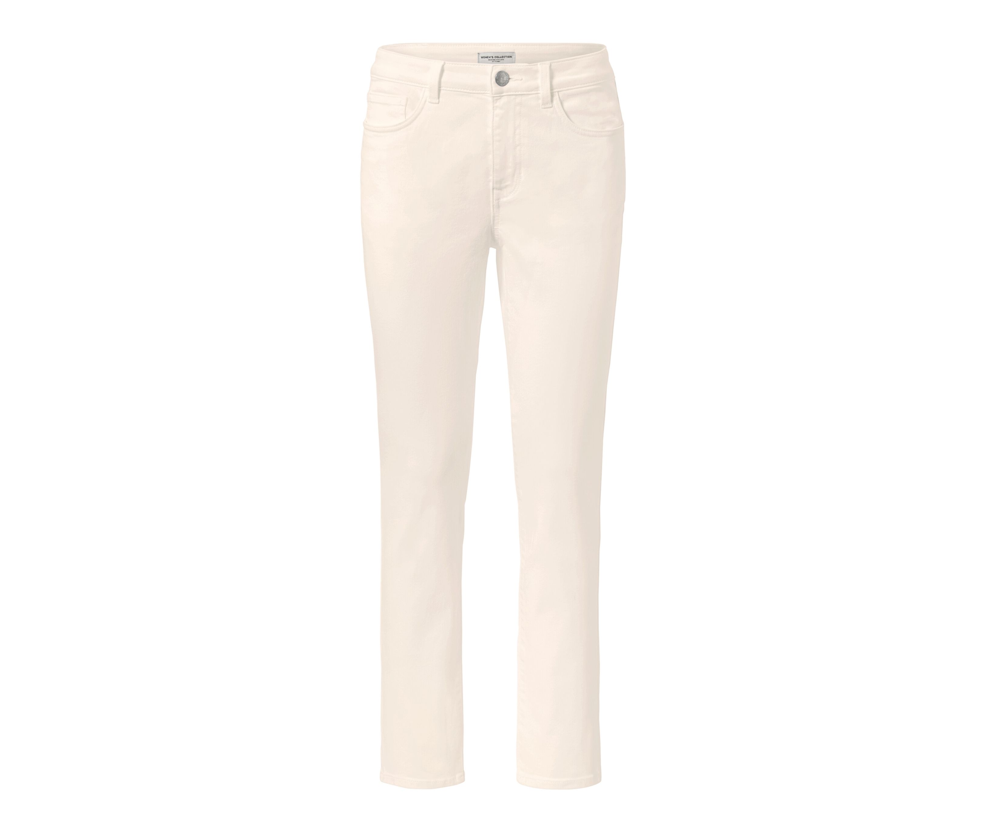 Tchibo - Colored Jeans ‒ Fit »Emma« - Damen - Gr. 46 - creme