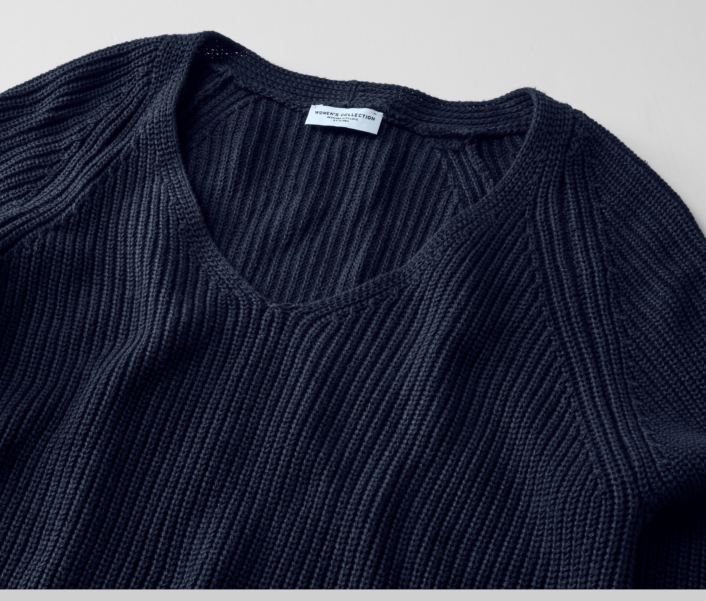 Thumbnail - Tchibo - Strickpullover - Damen - Gr. M - dunkelblau