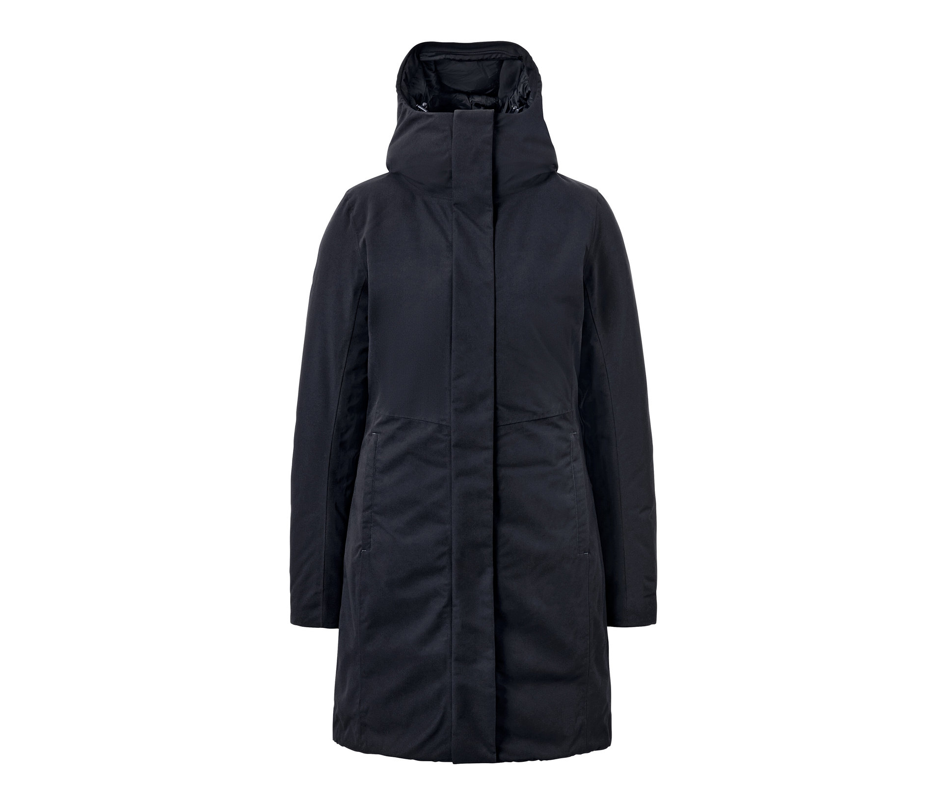 Thermo-Mantel - Damen - Gr. 36 - dunkelblau - dunkelblau