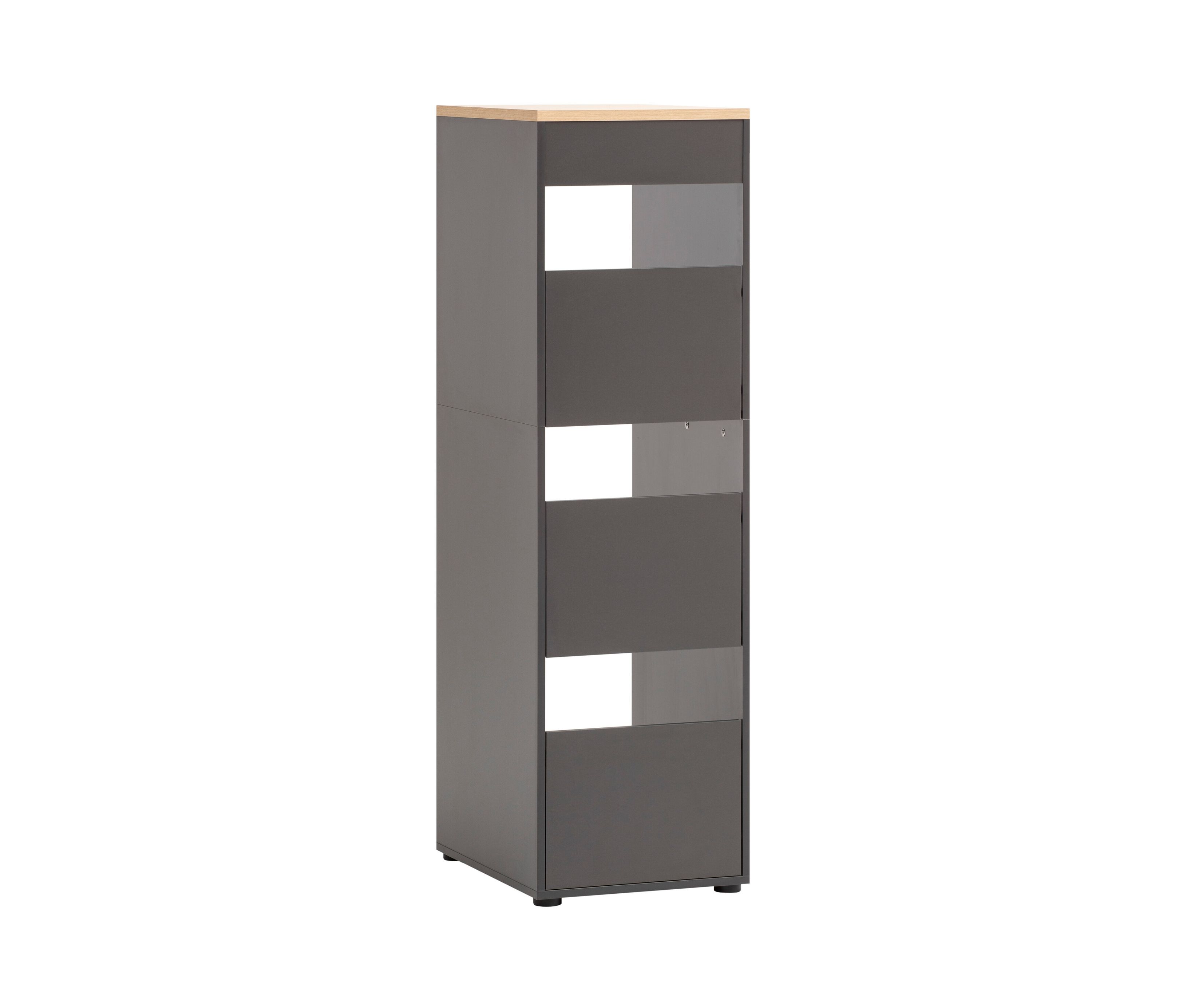 Thumbnail - Tchibo - Hochschrank »Solea« - 45x60x155cm - anthrazit - Holz / Metall / Kunststoff