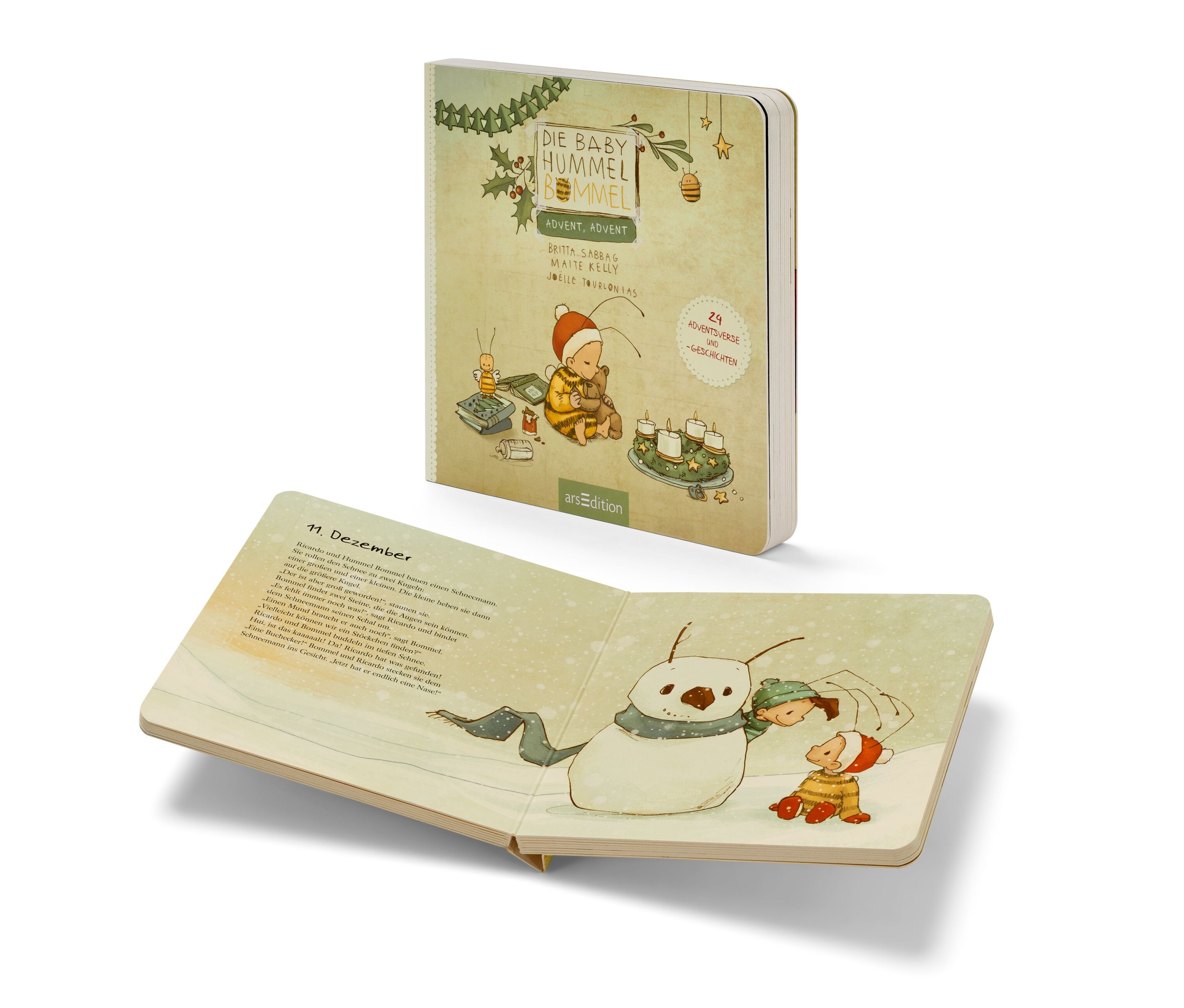 Tchibo - Buch »Die Baby-Hummel Bommel ‒ Advent, Advent«
