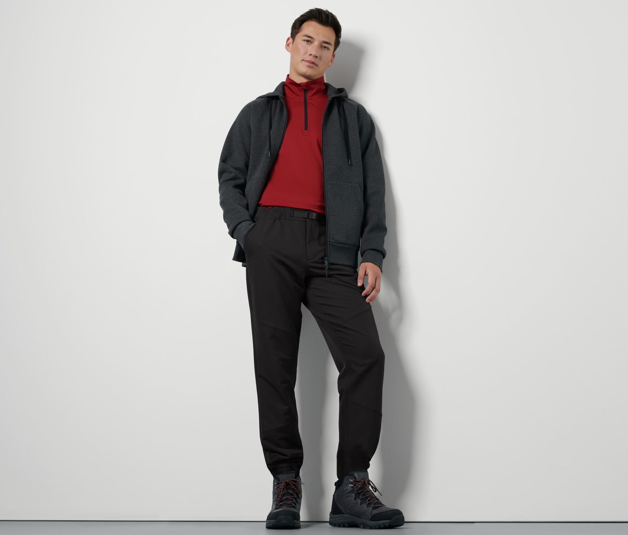 Thumbnail - Tchibo - Thermohose mit Gürtel - Herren - Gr. XXL - schwarz