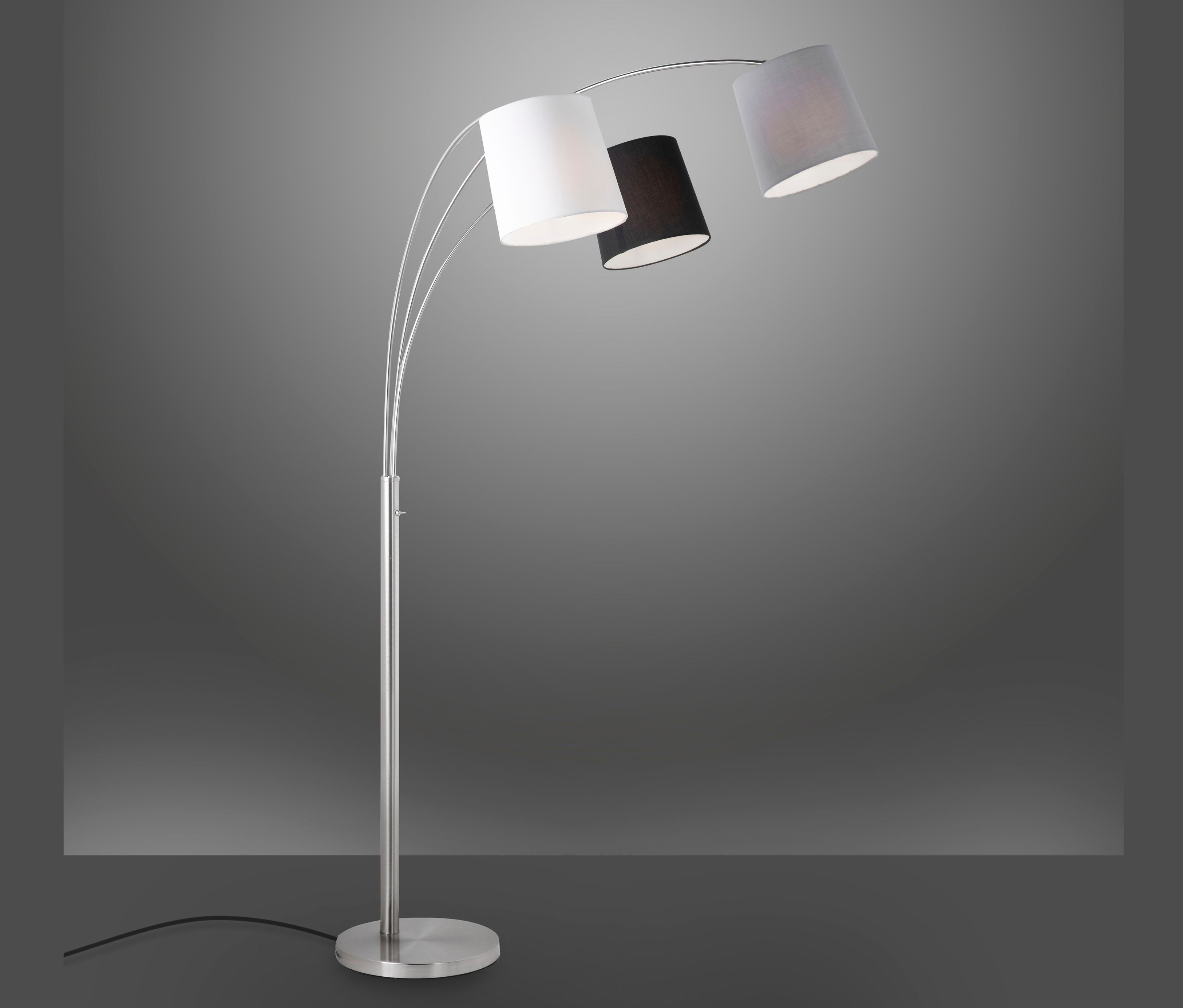 Thumbnail - Tchibo - Just Light Stehleuchte »Melvin« - 100x70x190cm - silber - Eisen