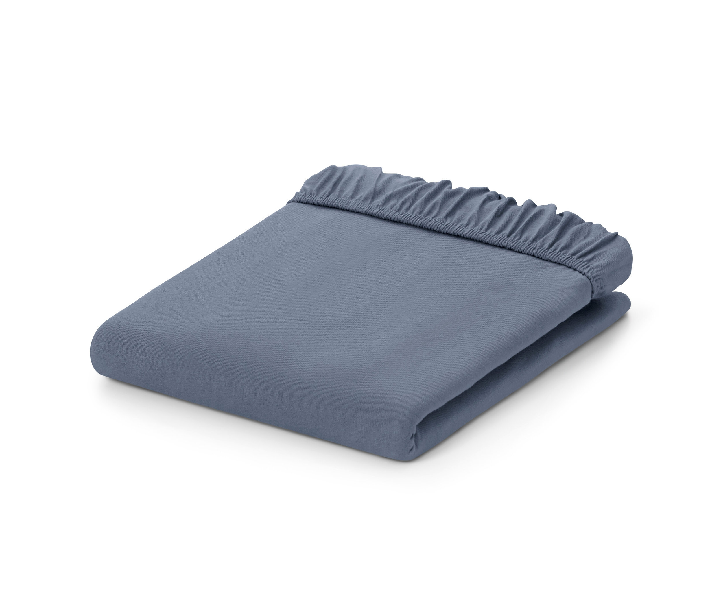 Jersey-Spannbettlaken - blau - blau