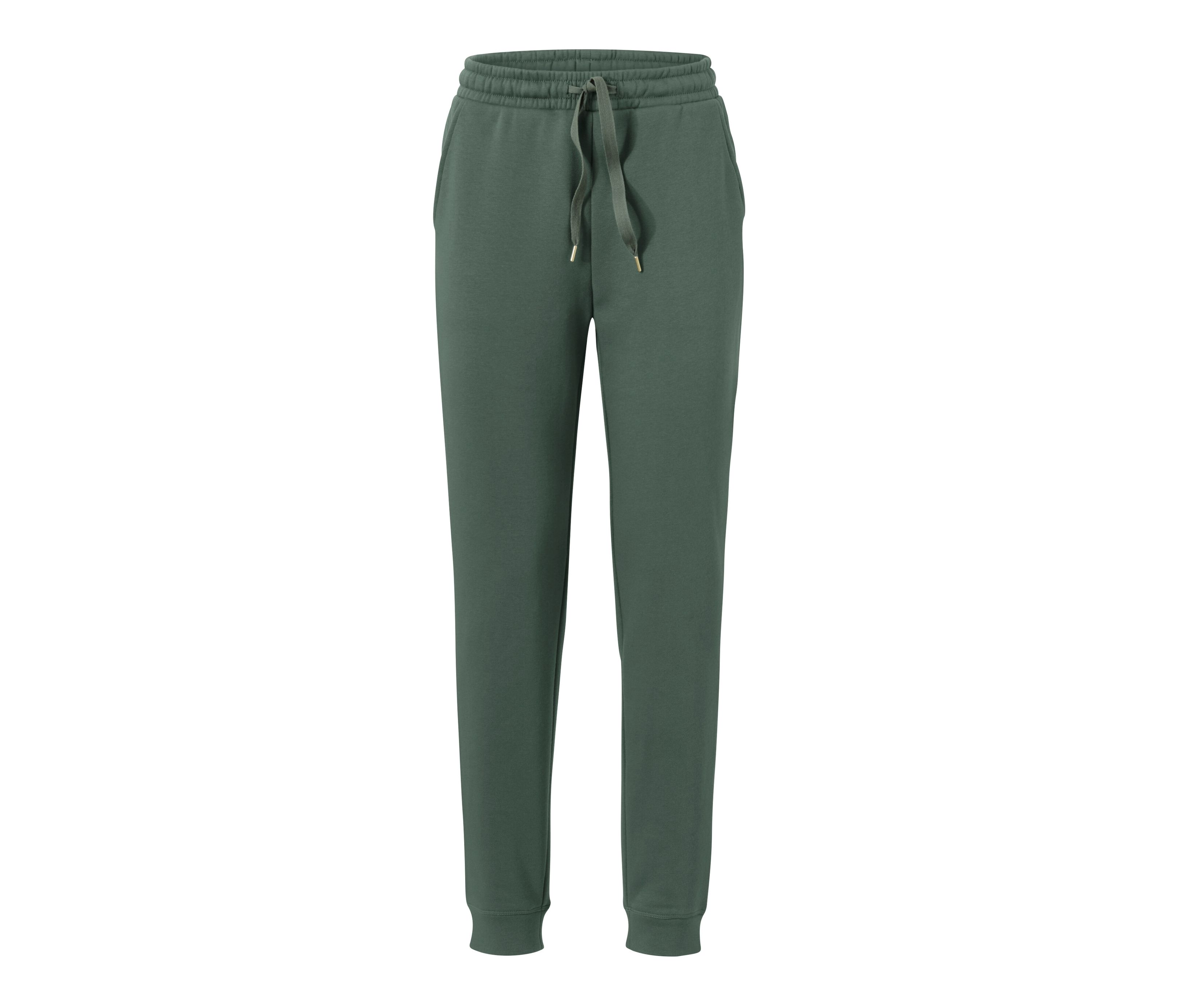 Tchibo - Loungewear-Hose - Damen - Gr. XL - dunkelgrün