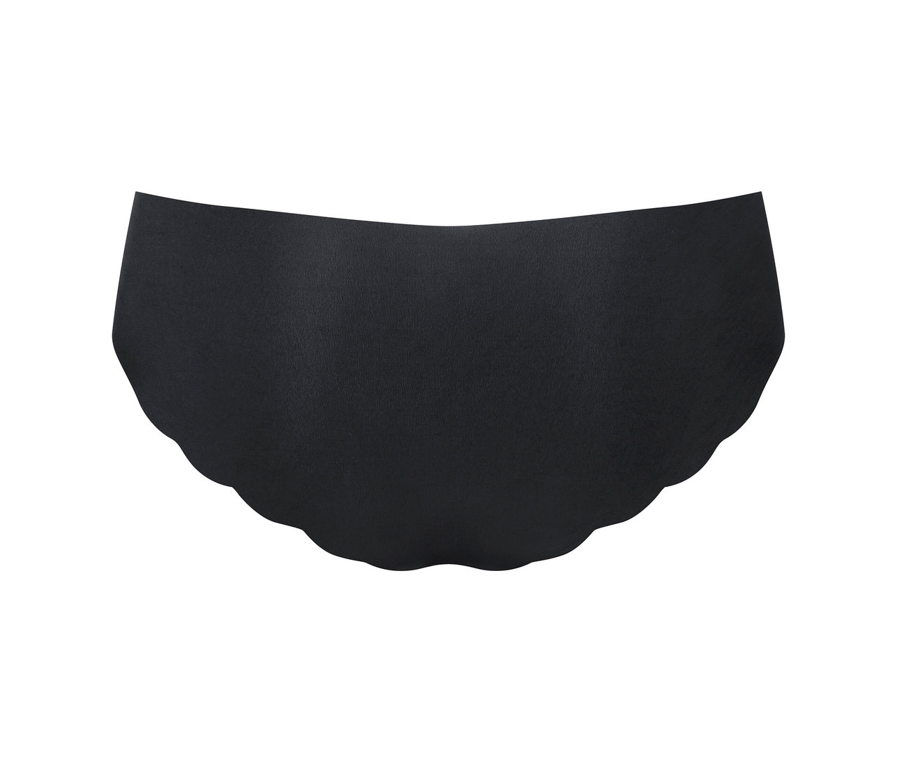 Detailansicht eines schwarzen sloggi ZERO Microfibre 2.0 Hipster aus dem 2er-Set.