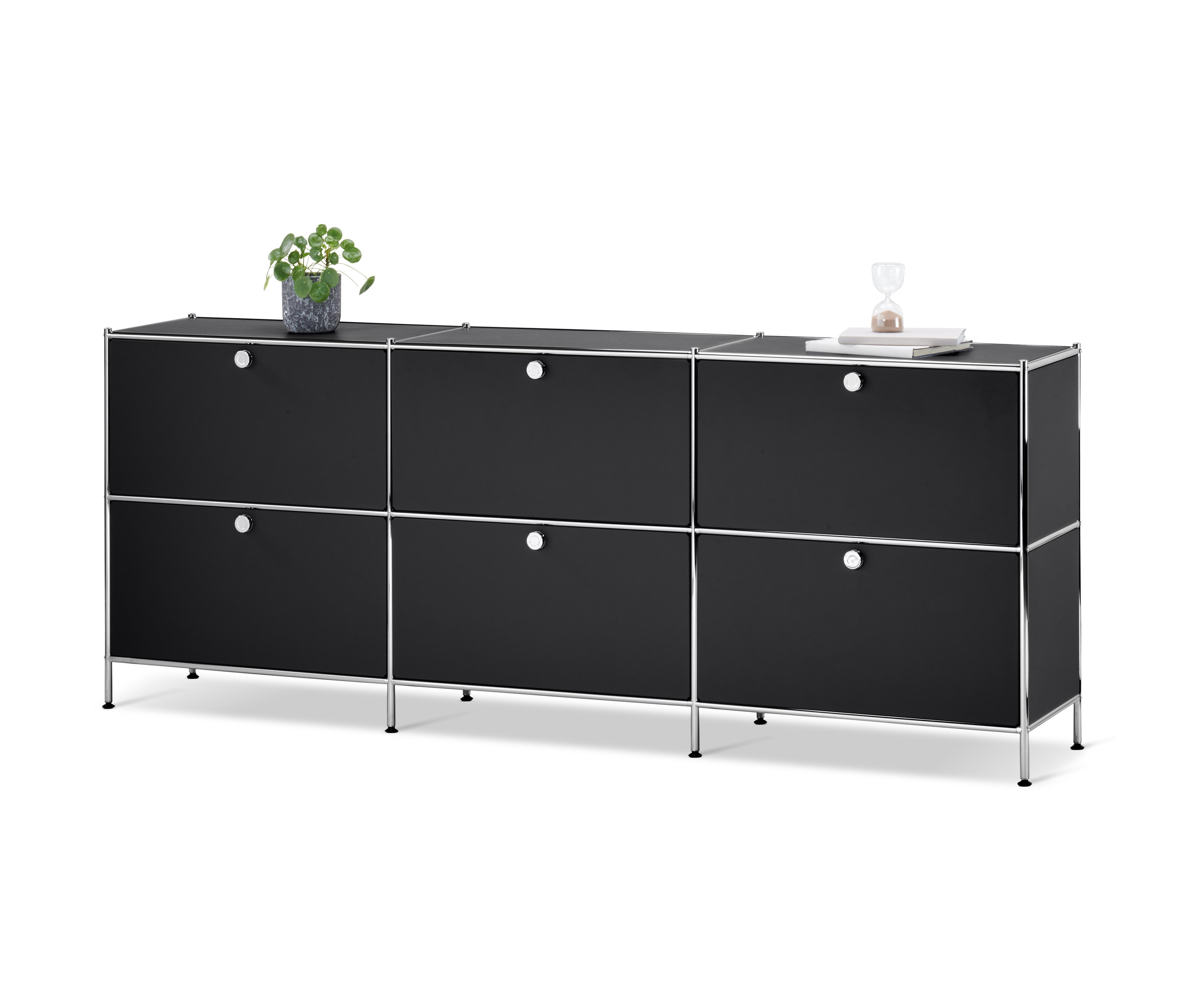 Tchibo - Sideboard »Cn3« mit 6 Klappen - 227x40x89,5cm - schwarz - Stahl / Aluminium / Kunststoff. Tchibo - Sideboard »Cn3« mit 6 Klappen - 227x40x89,5cm - schwarz - Stahl / Aluminium / Kunststoff <![CDATA[Sideboard »CN3« mit 6 Klappen SC 5 günstig Kaufen-Tchibo - Sideboard »Cn3« mit 6 Klappen - 227x40x89,5cm - schwarz - Stahl / Aluminium / Kunststoff. Tchibo - Sideboard »Cn3« mit 6 Klappen - 227x40x89,5cm - schwarz - Stahl / Aluminium / Kunststoff <![CDATA[Sideboard »CN3« mit 6 Klappen