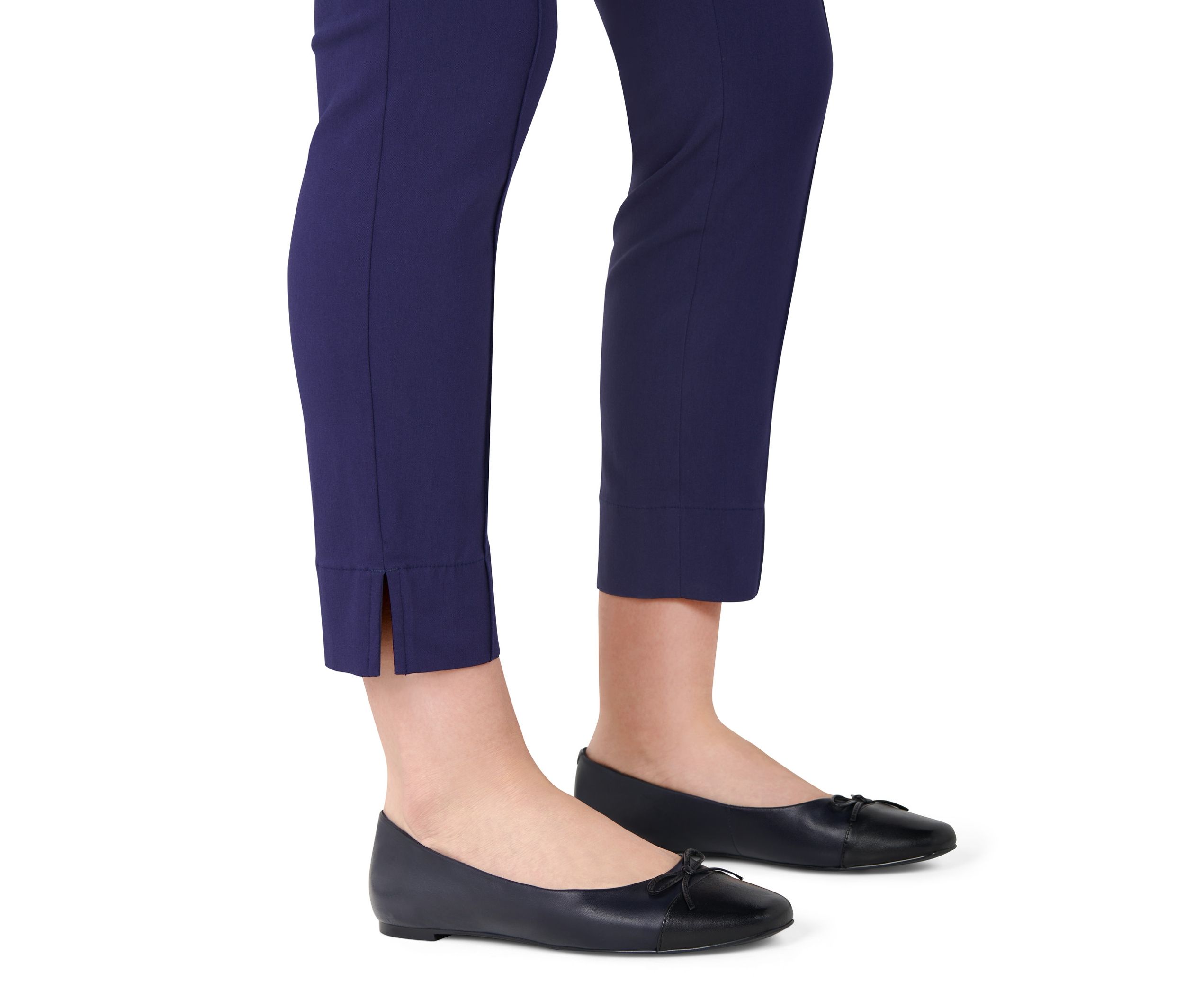 Thumbnail - Tchibo - Leder-Ballerinas - Damen - Gr. 37 - dunkelblau