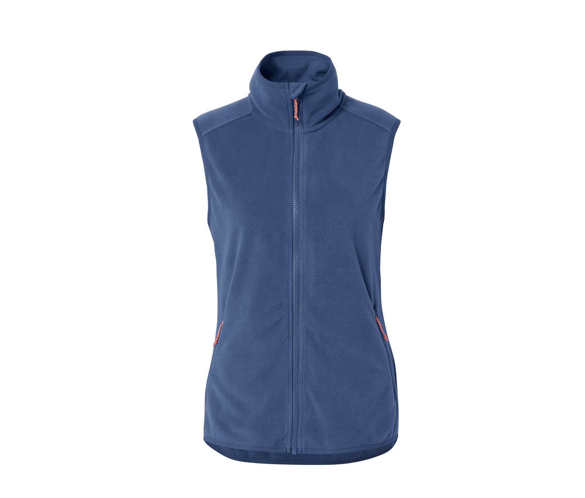 Fleece-Weste - Damen - Gr. L - blau - blau
